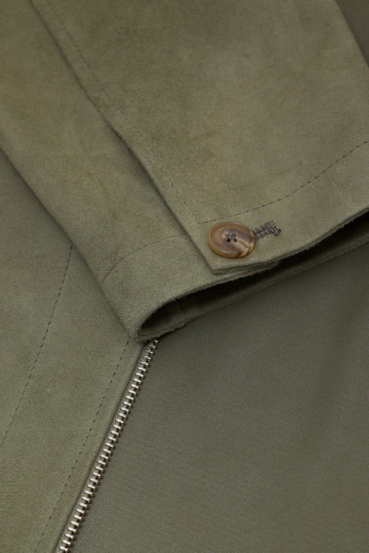 LEATHER BLOUSON CHINO GREEN 4
