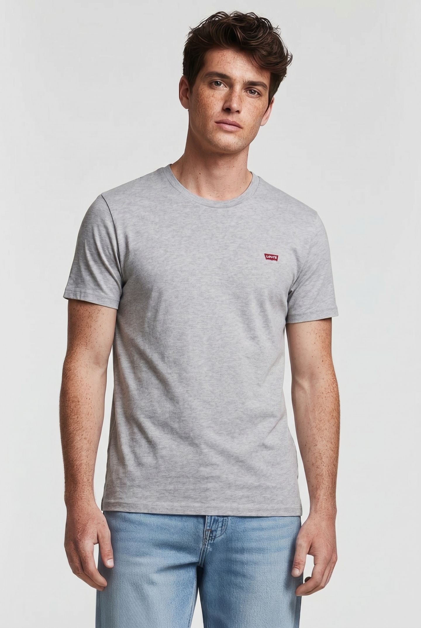 LSE SS CLASSIC HM TEE MID TONE GREY HEATHER 1
