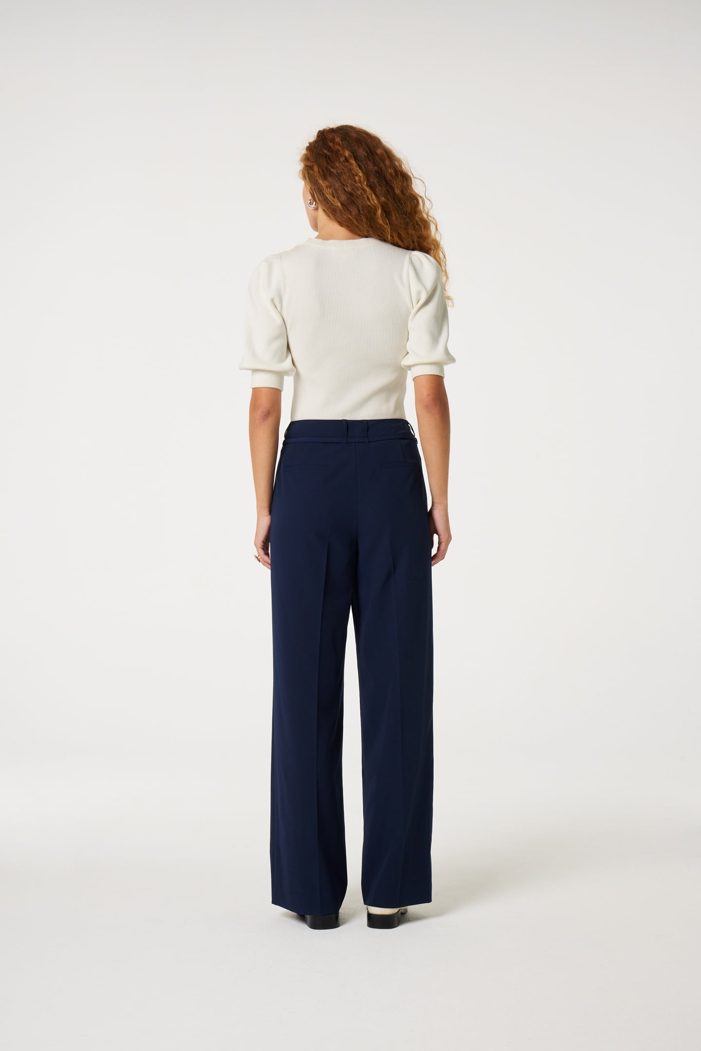 LILLIAN SHORT SLEEVE PULLOVER COSY WHITE 3