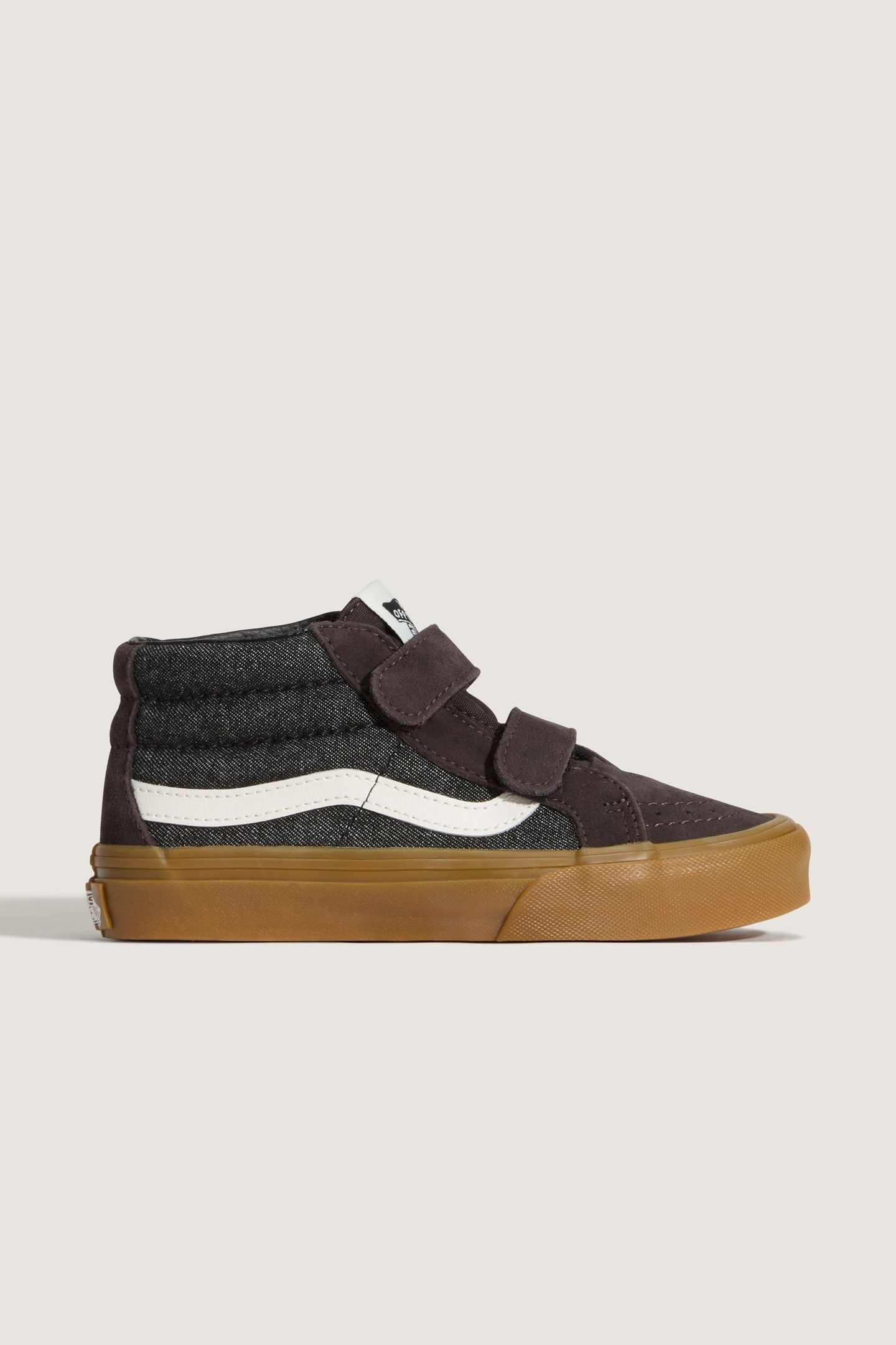 YOUTH UNISEX SK8-MID REISSUE V DENIM BLACK 1