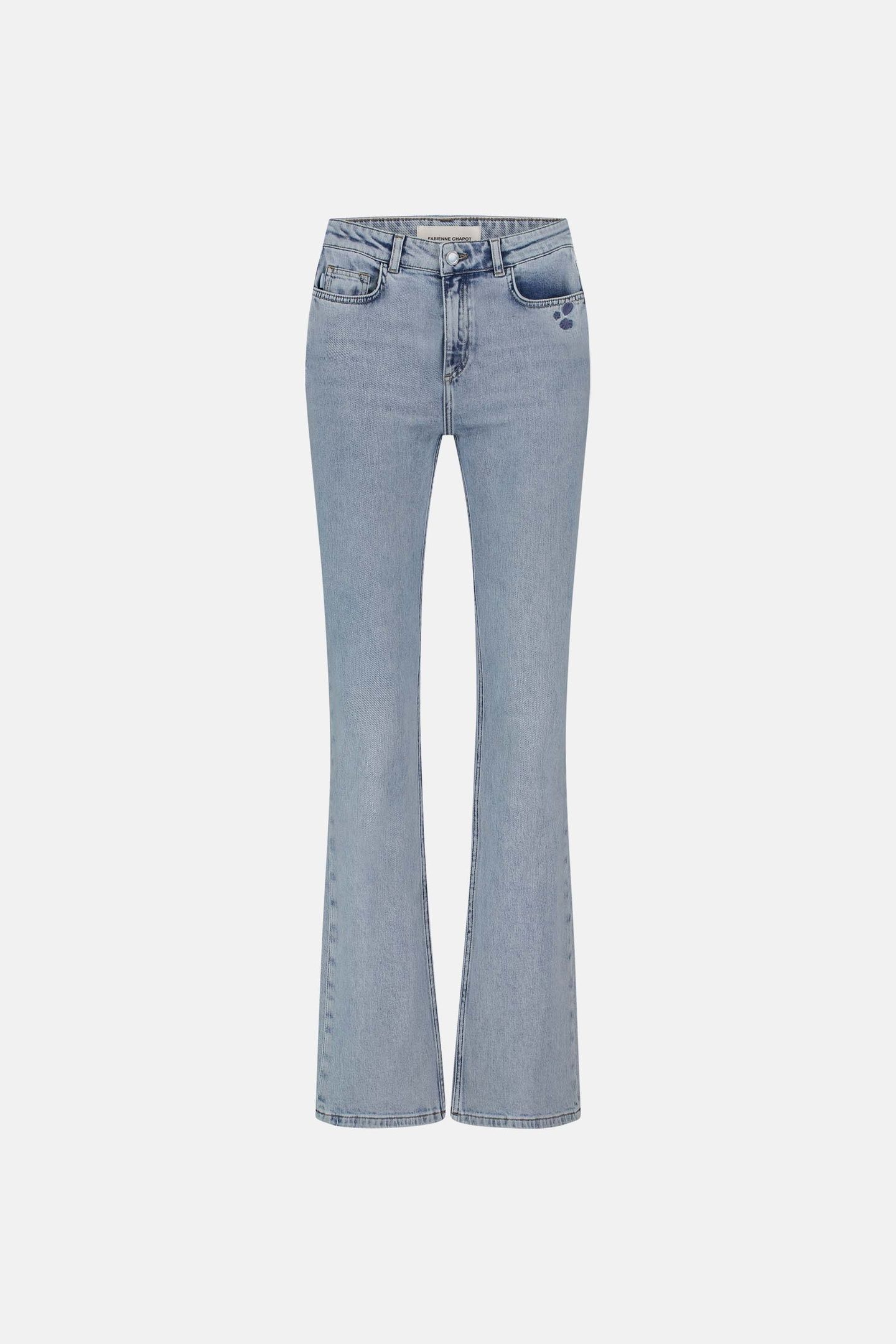EVA FLARE JEANS LIGHT BLUE 3
