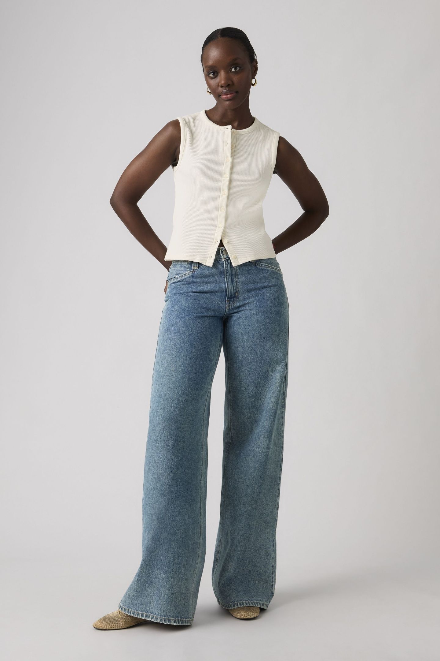 94 BAGGY WIDE LEG JEANS 2