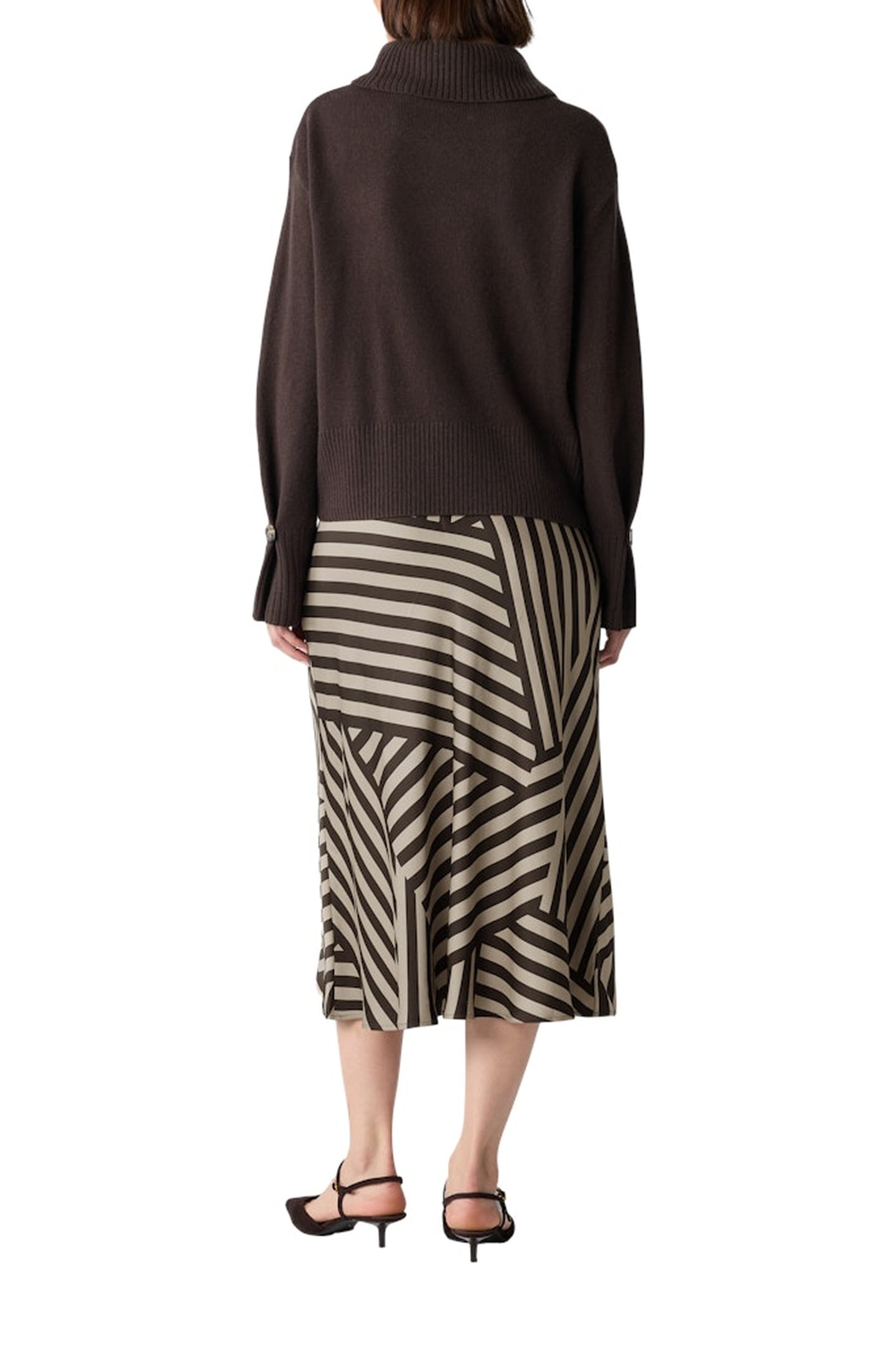 SKIRTS DARK BROWN 3