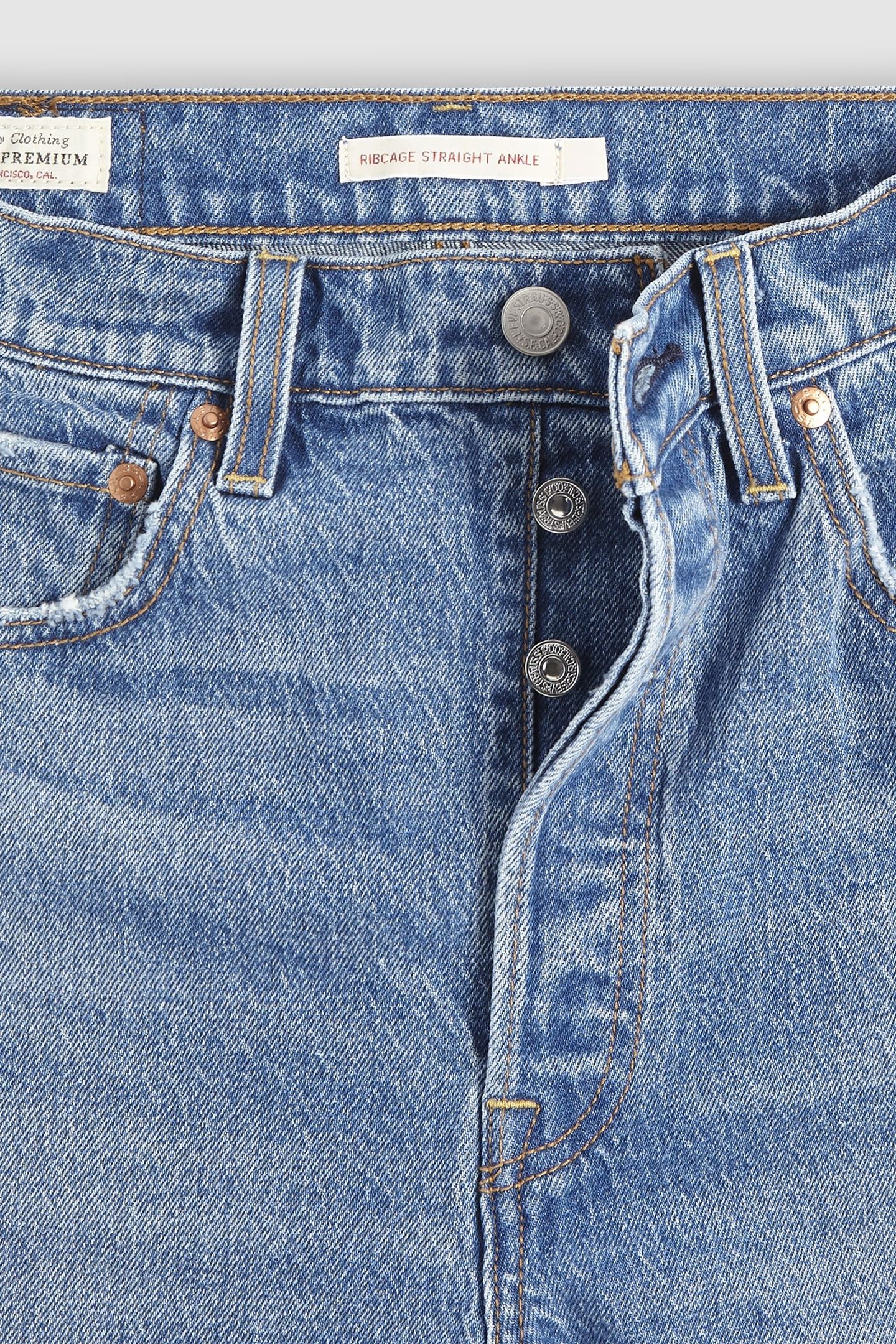 RIBCAGE STRAIGHT ANKLE JEANS 8