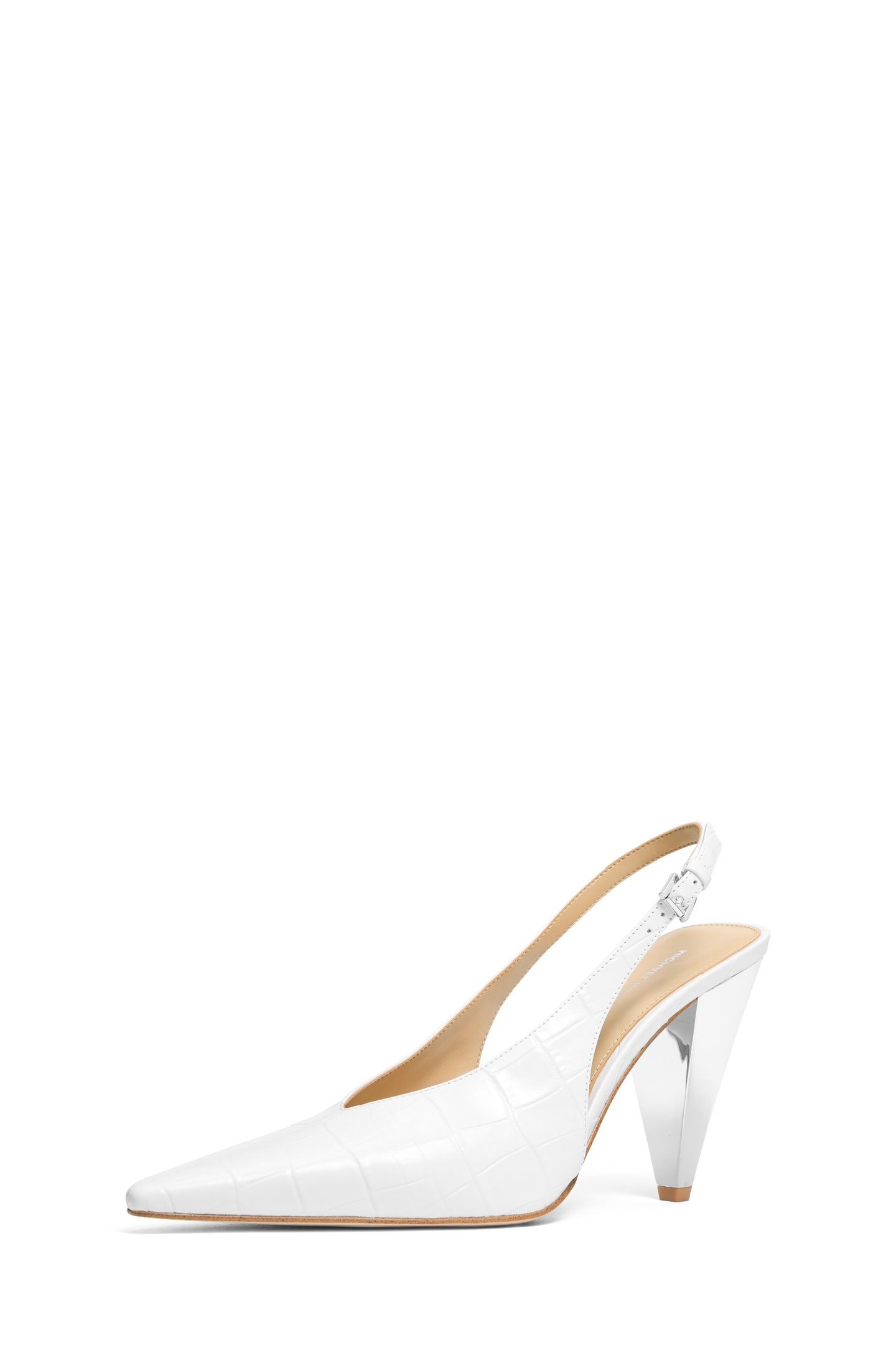 ELECTRA SLING PUMP OPTIC WHITE 3