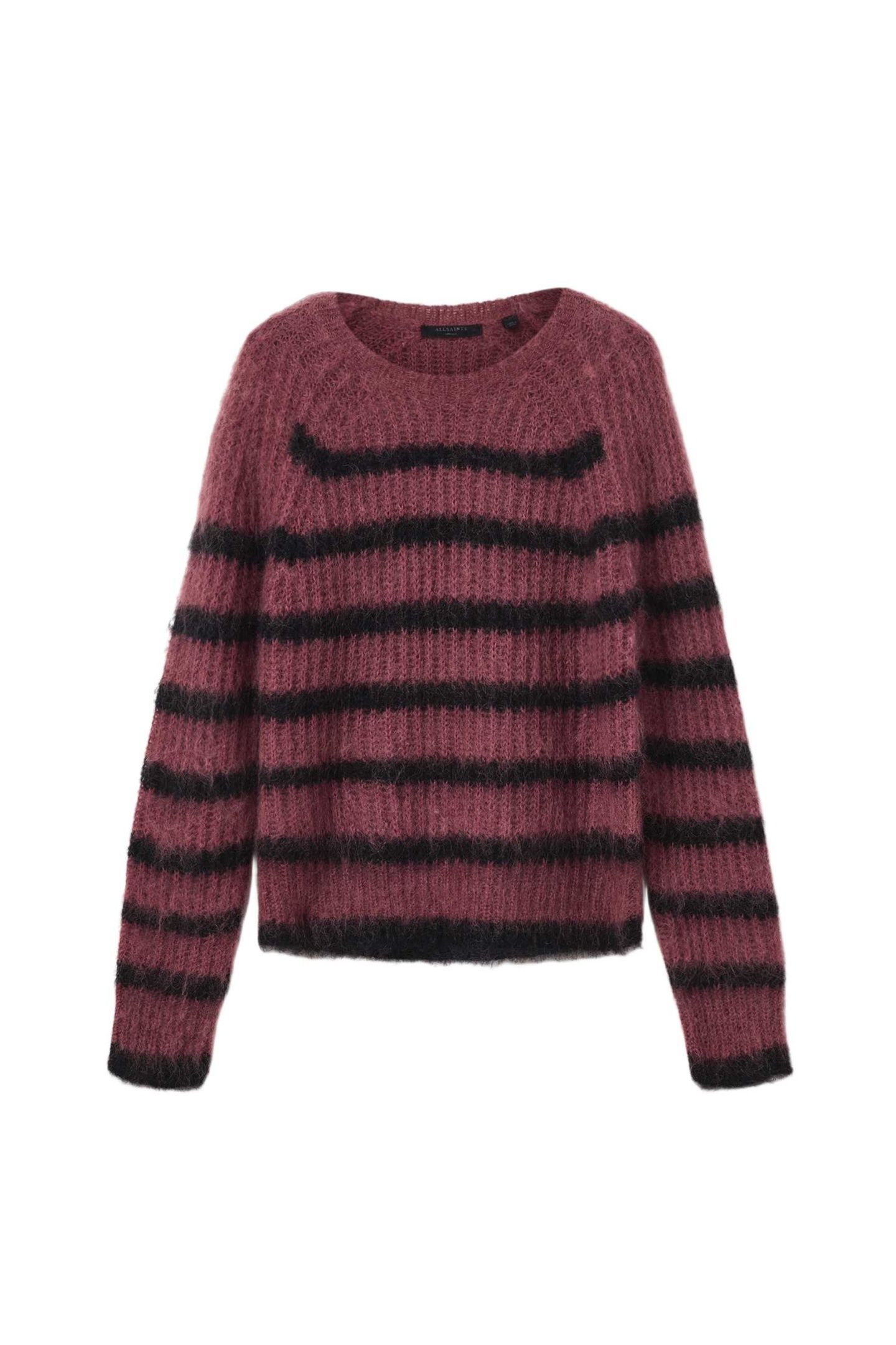 RIGA JUMPER RASPBERRY PINK/BLK 7