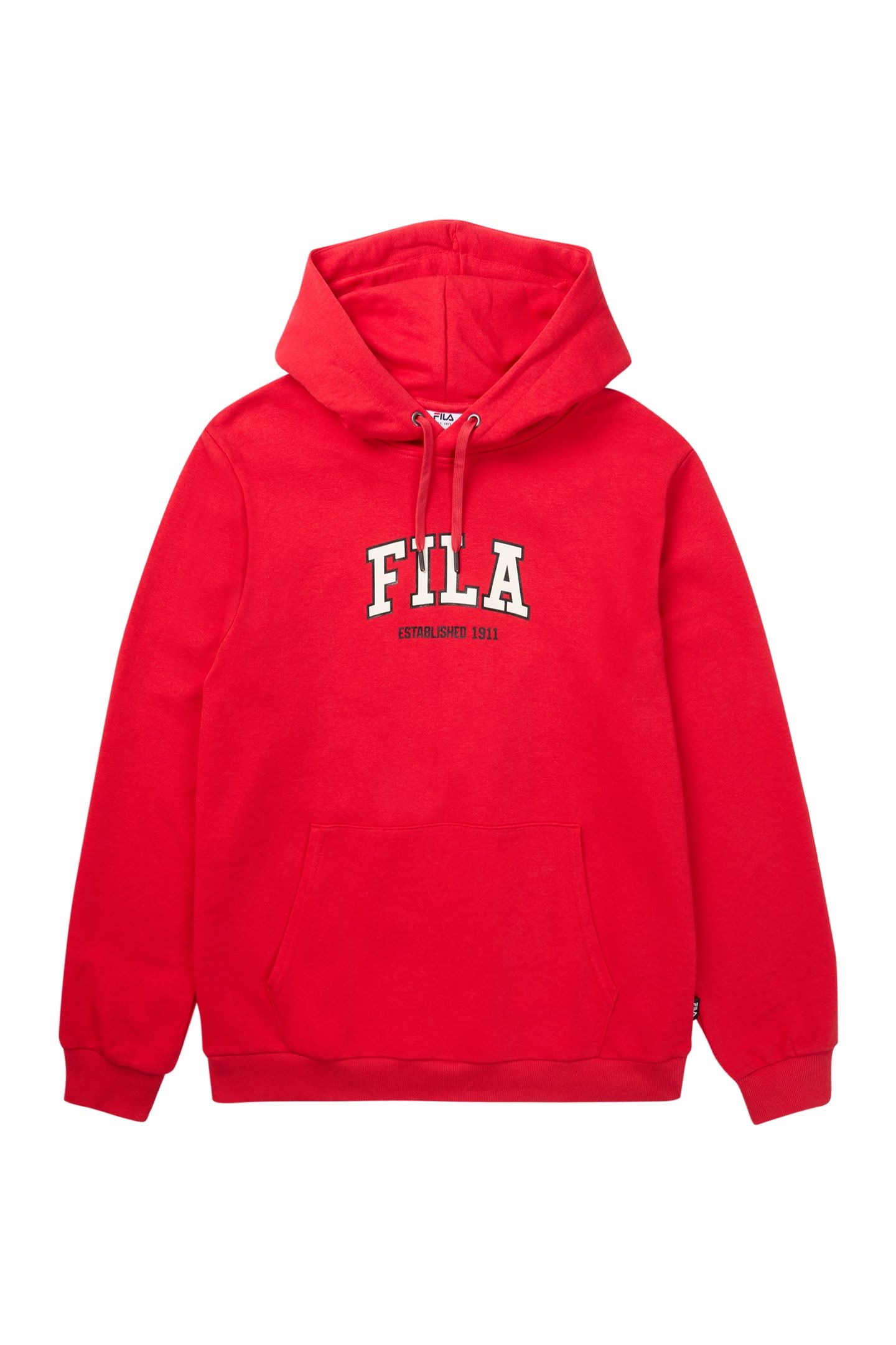 RIFREDI REGULAR GRAPHIC HOODIE TRUE RED 4