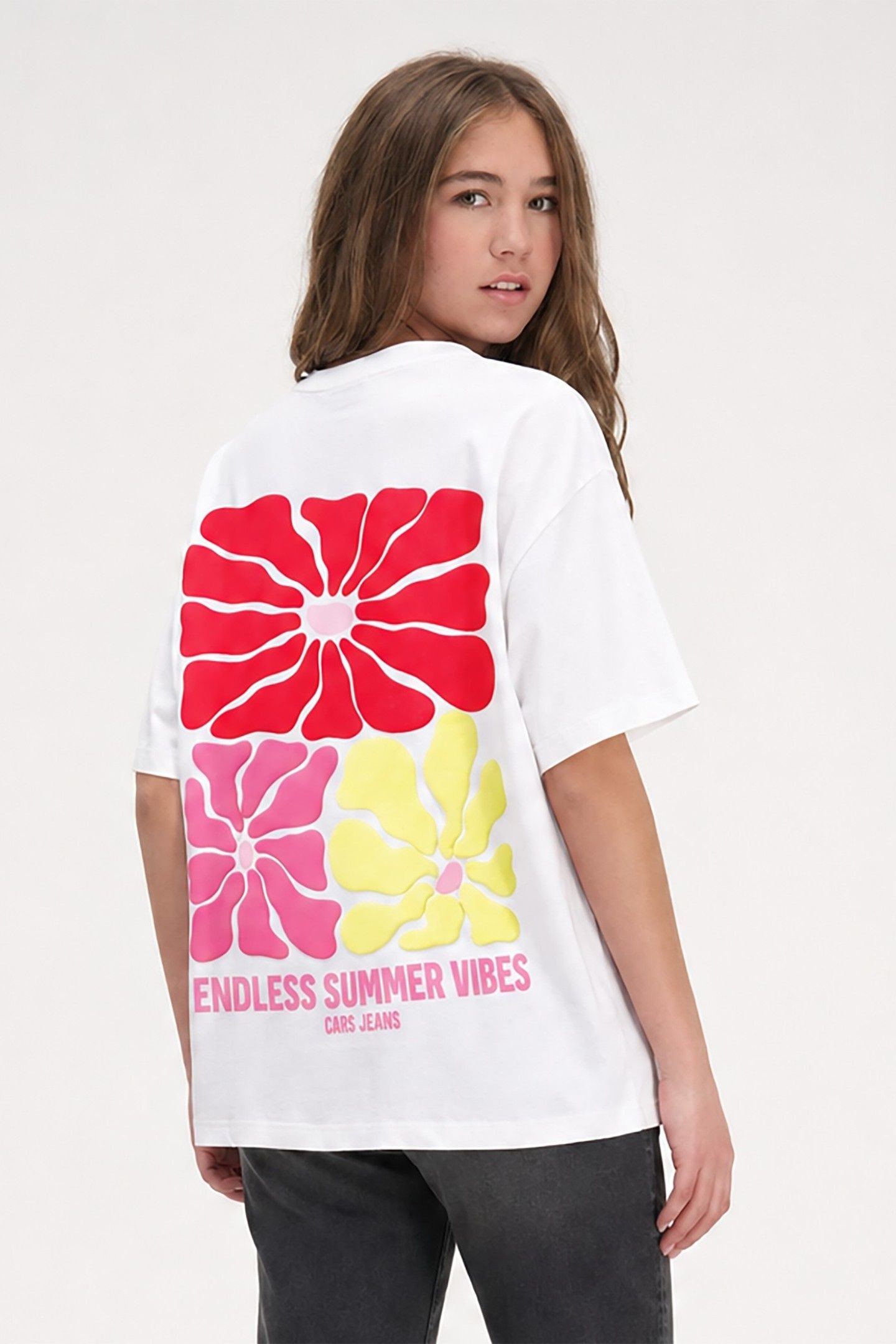 GIRLS JUNIE TS WHITE 1