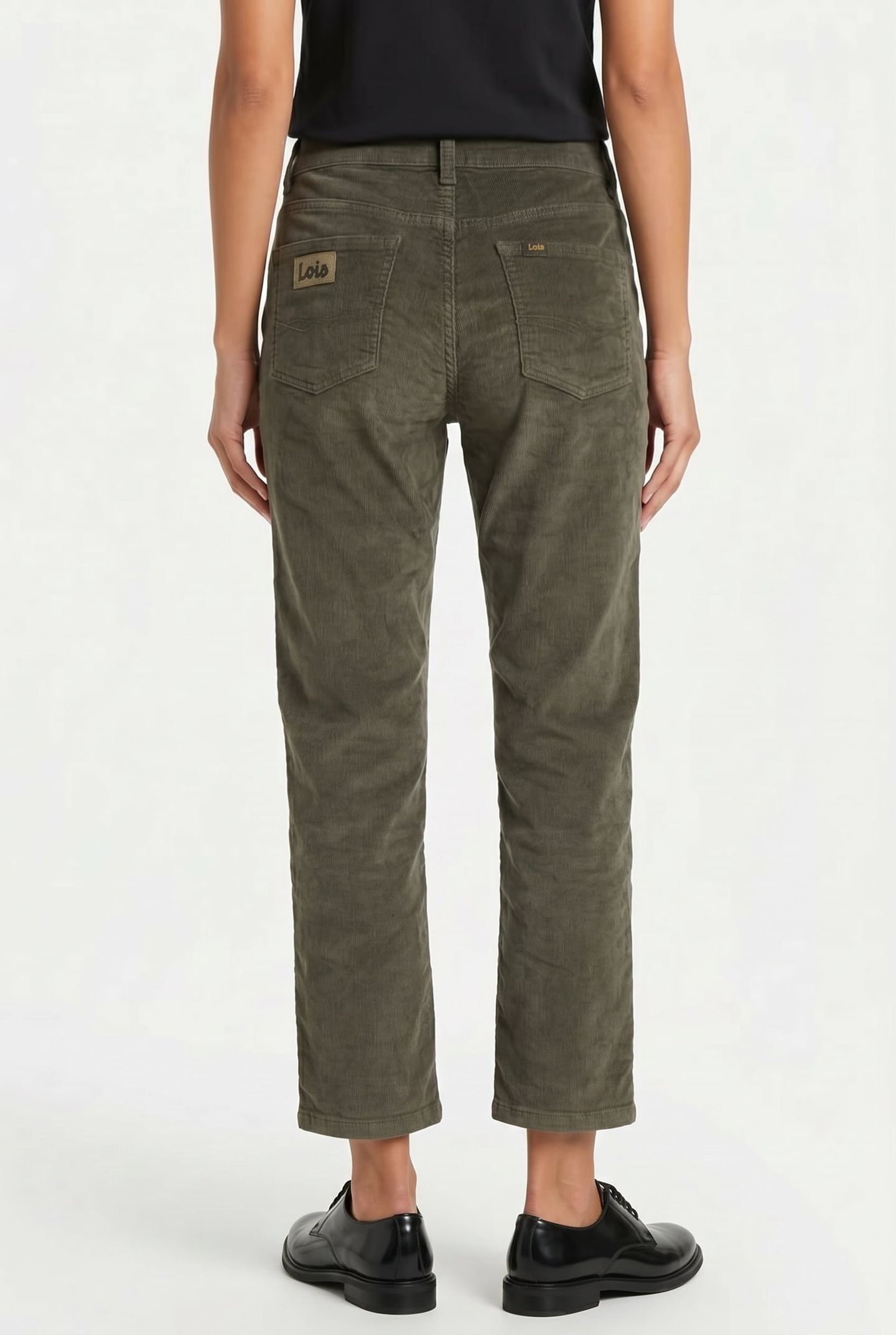 MALENA F 6798 SHINY MICRO MILITARY OLIVE 2
