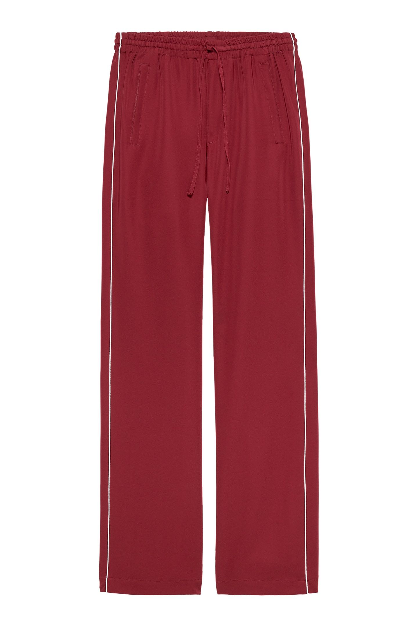 TRACKSUIT TROUSERS WITH PIPING RHUBARB 4