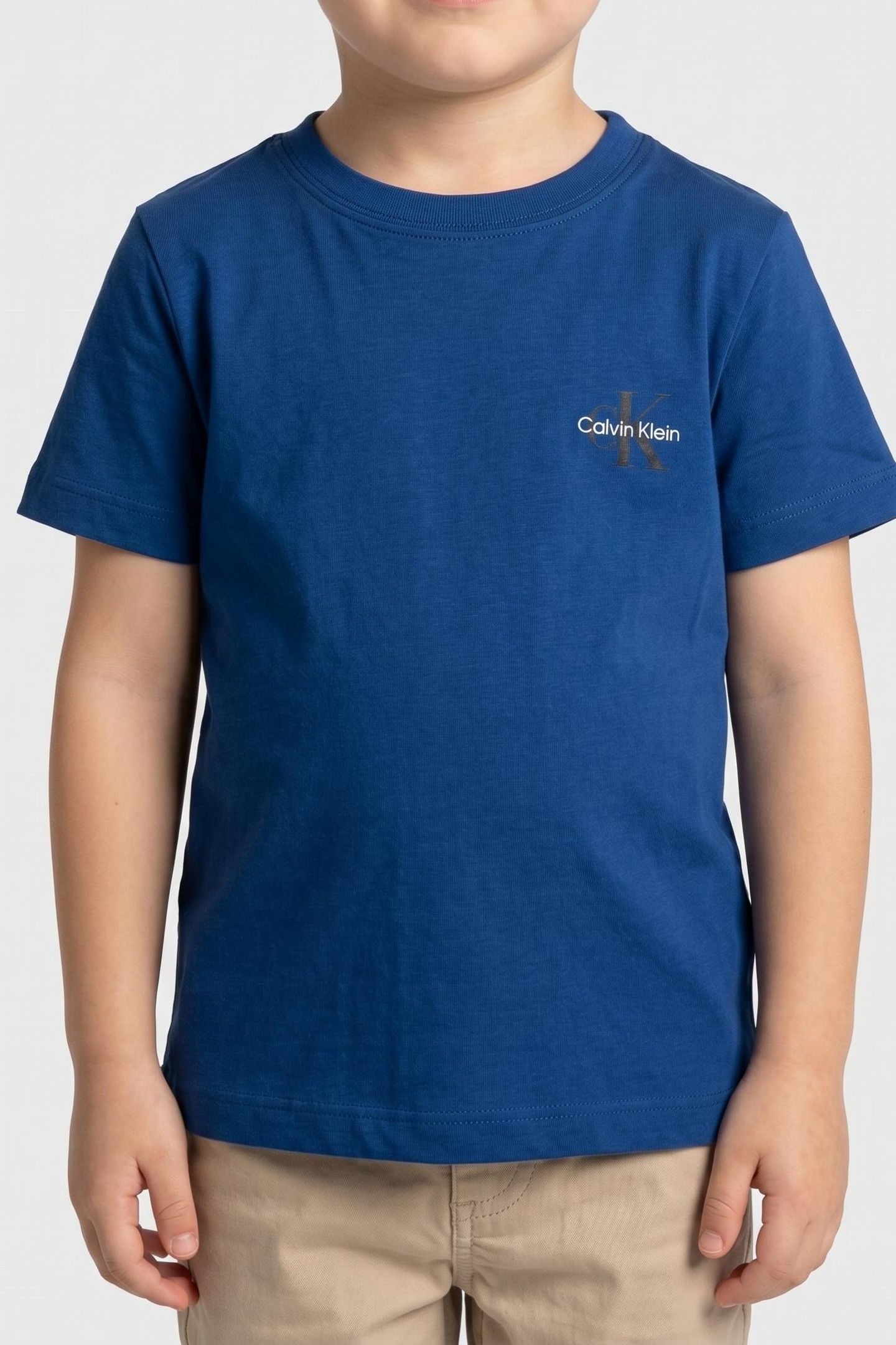 UNISEX CHEST MONOLOGO SS T-SHIRT ADMIRAL BLUE 1