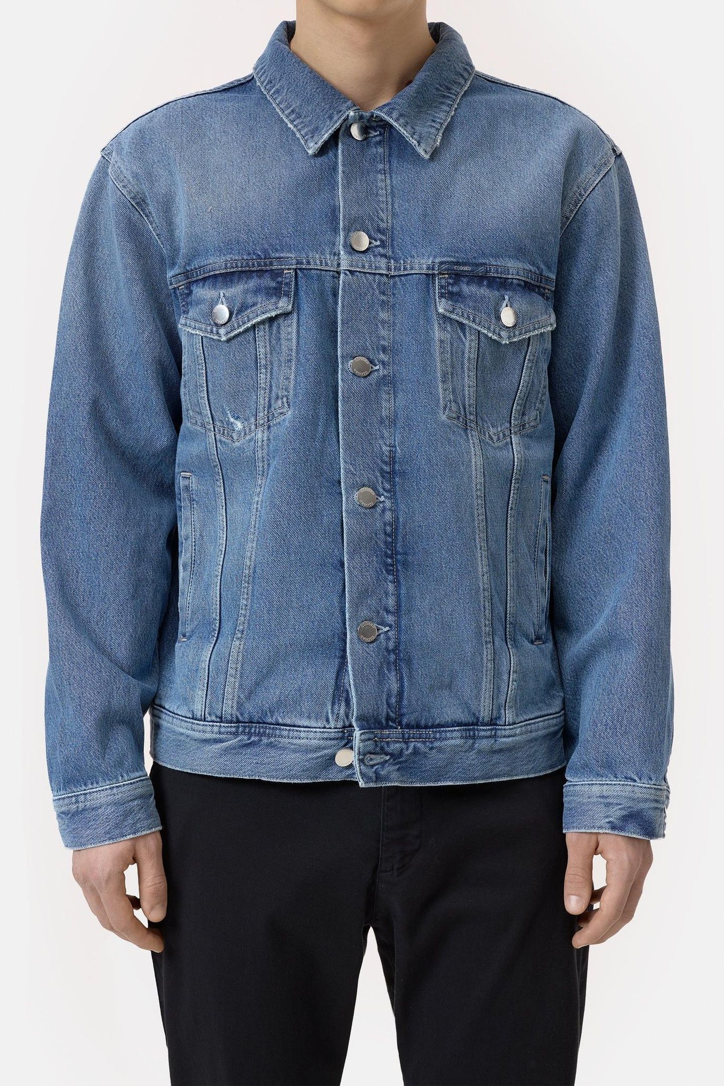 CLASSIC DENIM JACKET MID BLUE 2