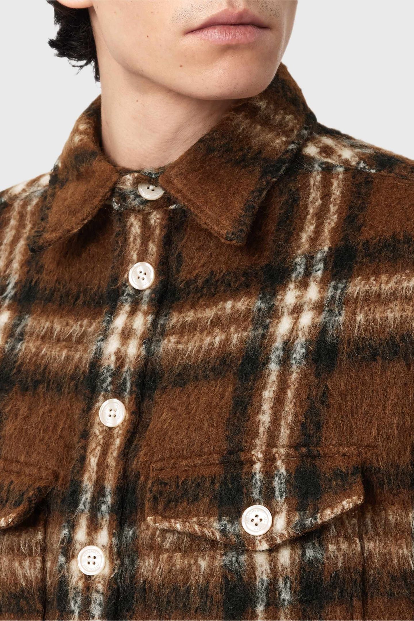 ROYODO LS SHIRT BROWN 8