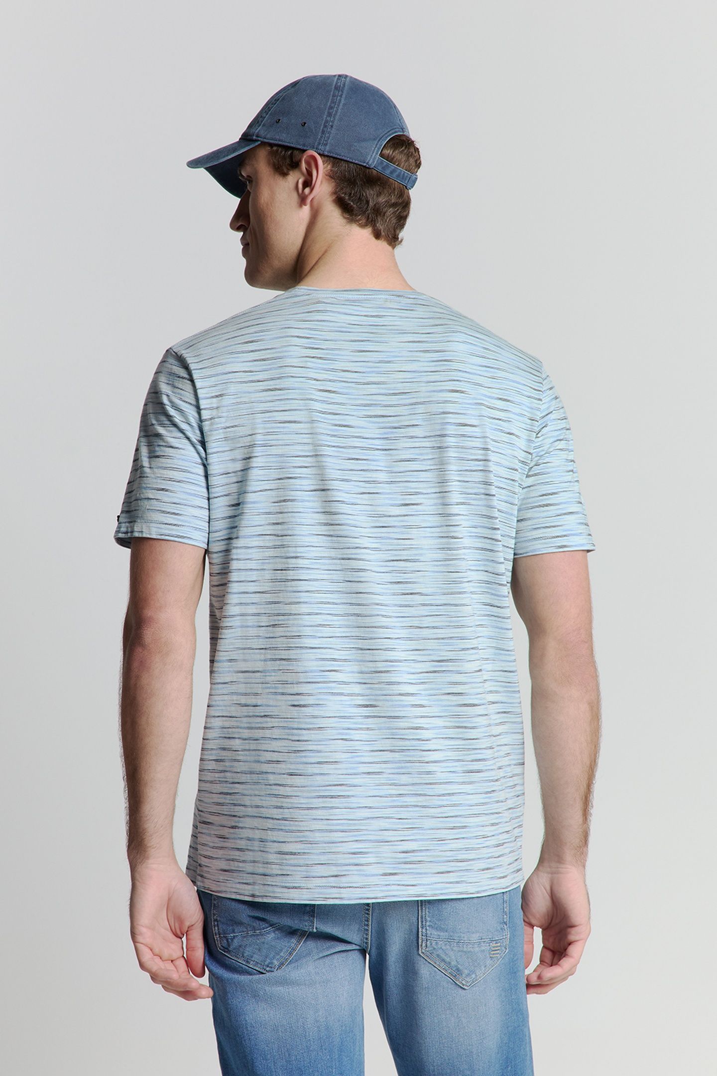 T-SHIRT CREWNECK MULTI COLOURED MELANGE CLOUD 4