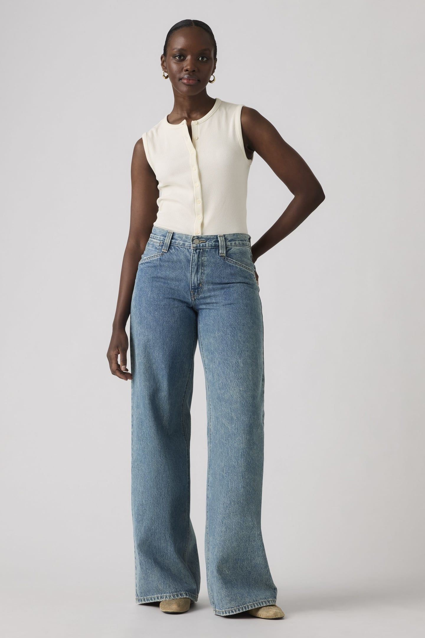 94 BAGGY WIDE LEG JEANS 1