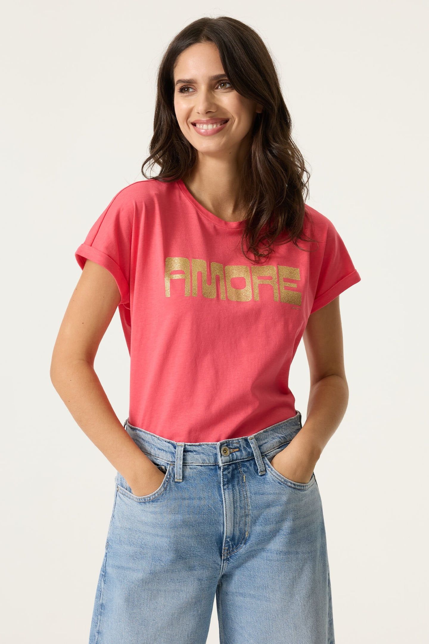 LADIES T-SHIRT SS ROSE GARDEN 1