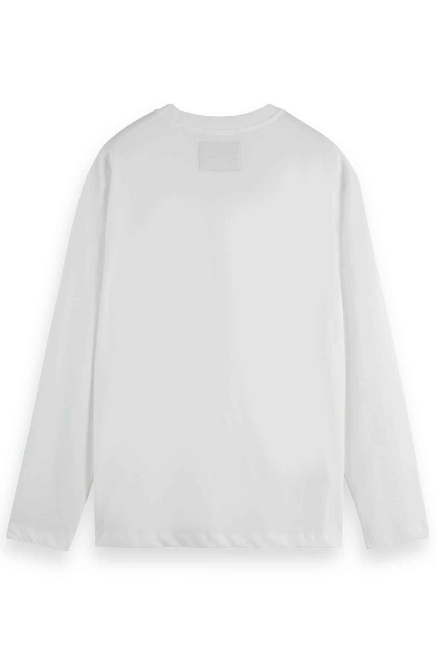 RELAXED-FIT LONG-SLEEVED ARTWORK T-SHIRT BRIGHT WHITE 5
