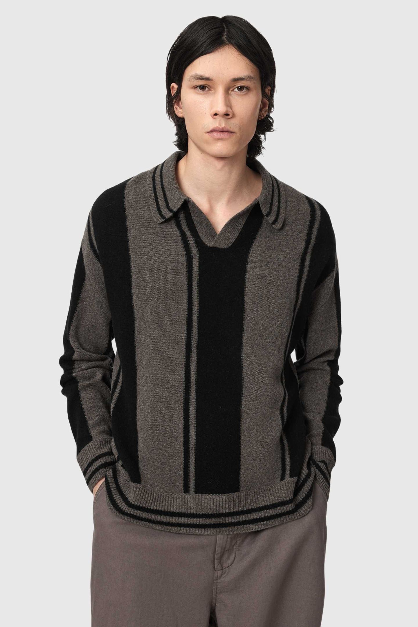 TAYLOR LS POLO CINDER BLACK 2