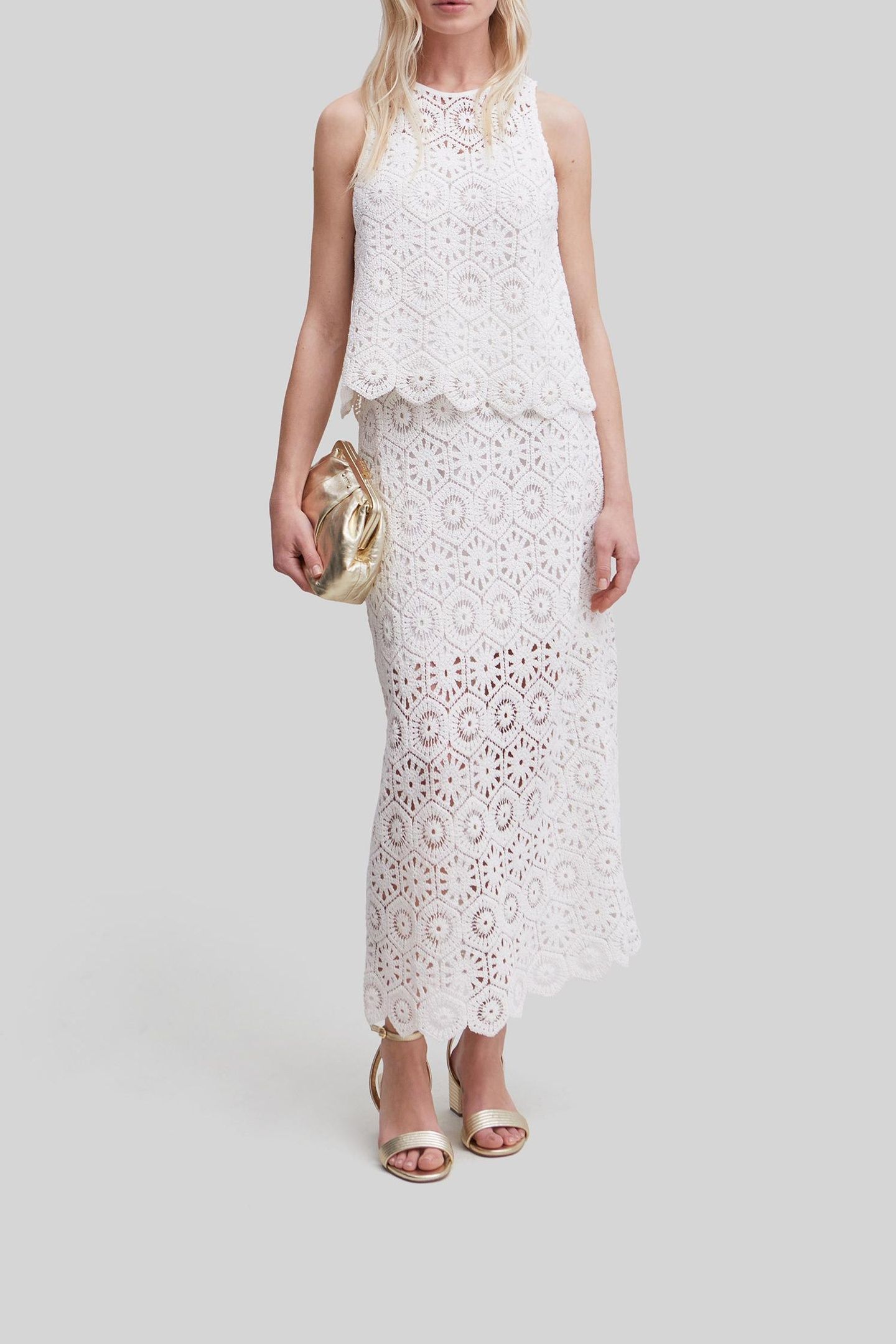 ECRU CROCHET TOP 1