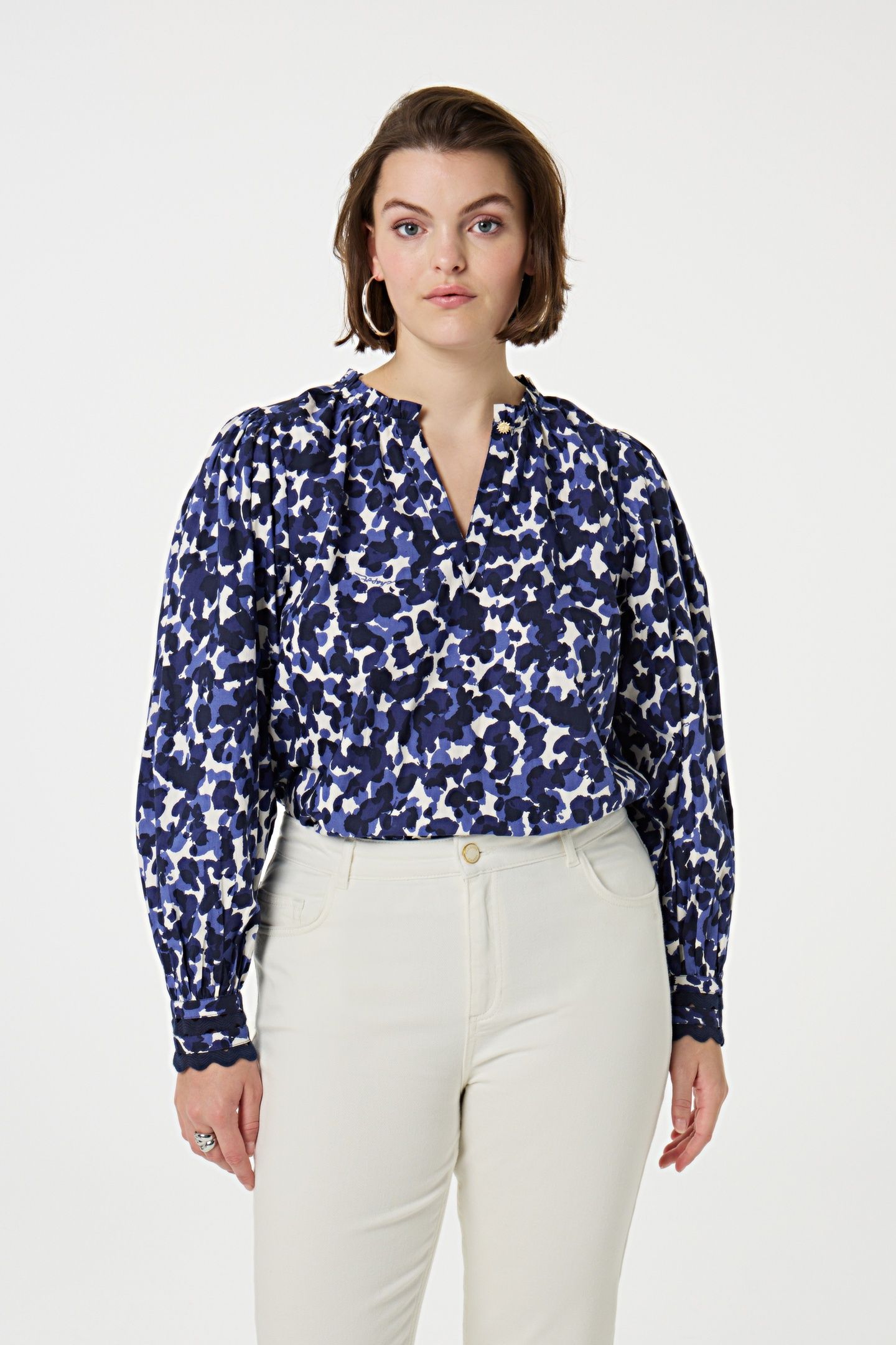 EVA FLARE JEANS CREAM WHITE 5