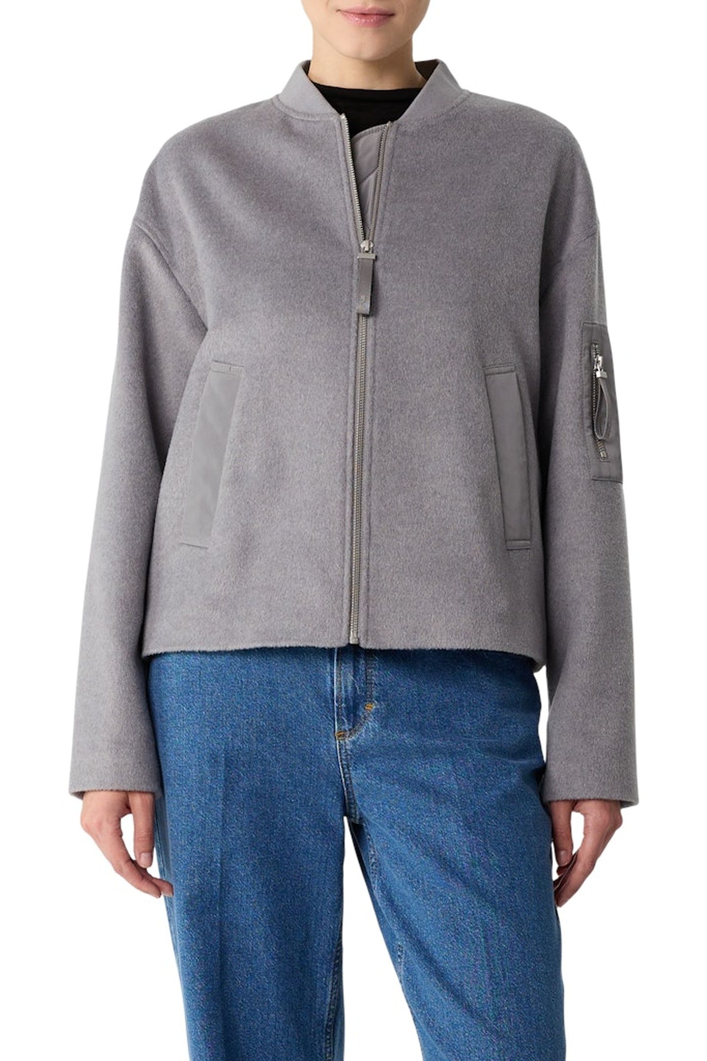 JACKETS OUTDOOR GREY/BLACK 1