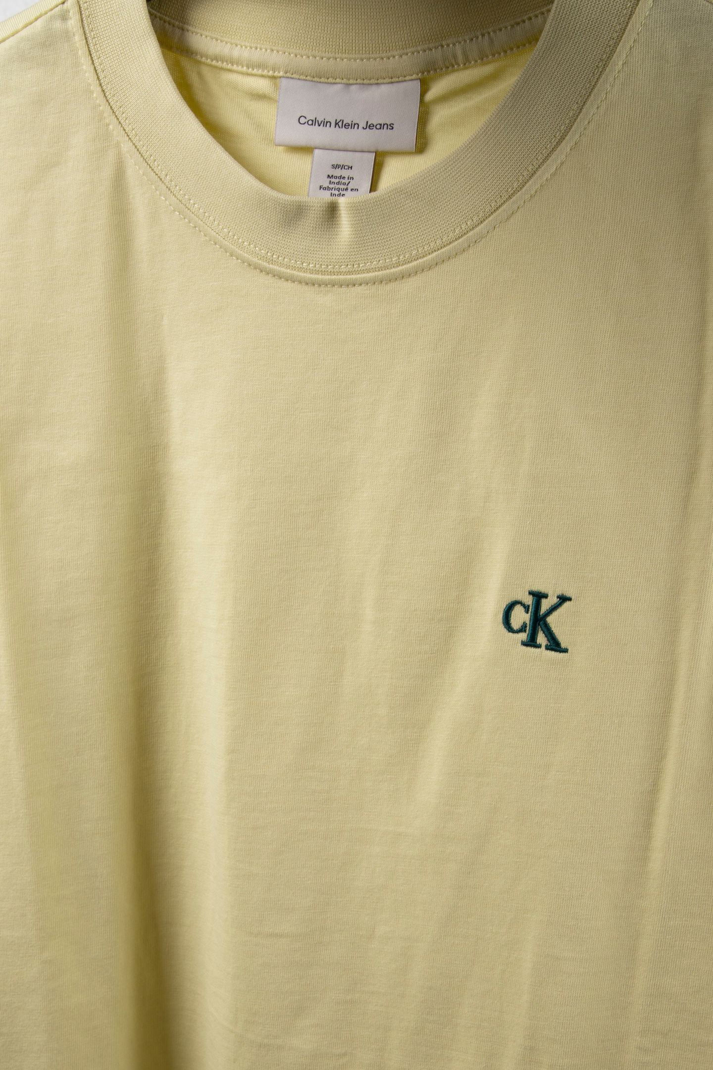 SS EASY MONOGRAM TEE LIME SPRITZ 4