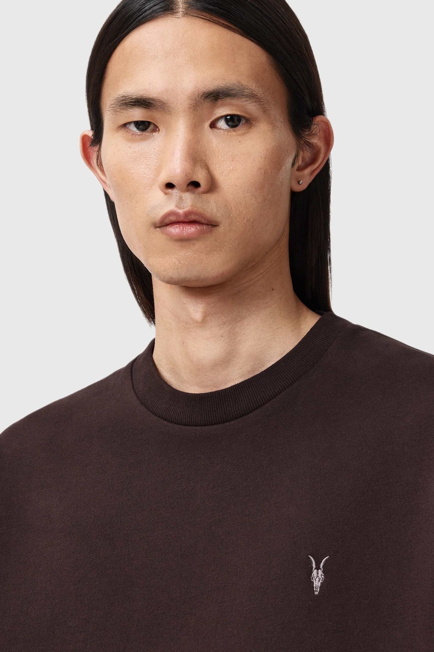 ASHER CREW PLUM BROWN 7