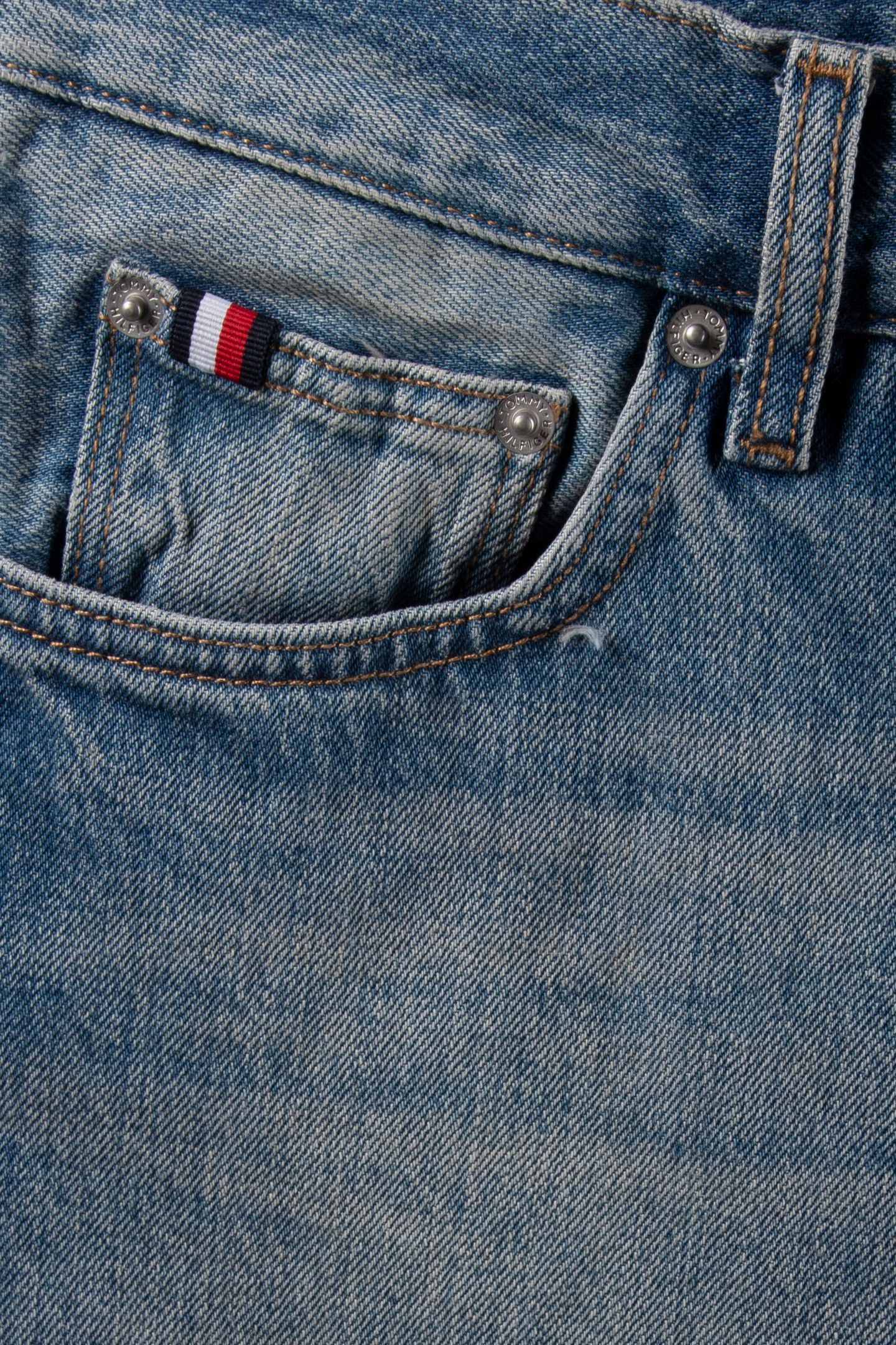 REGULAR STRAIGHT JEANS TYE BLUE 4