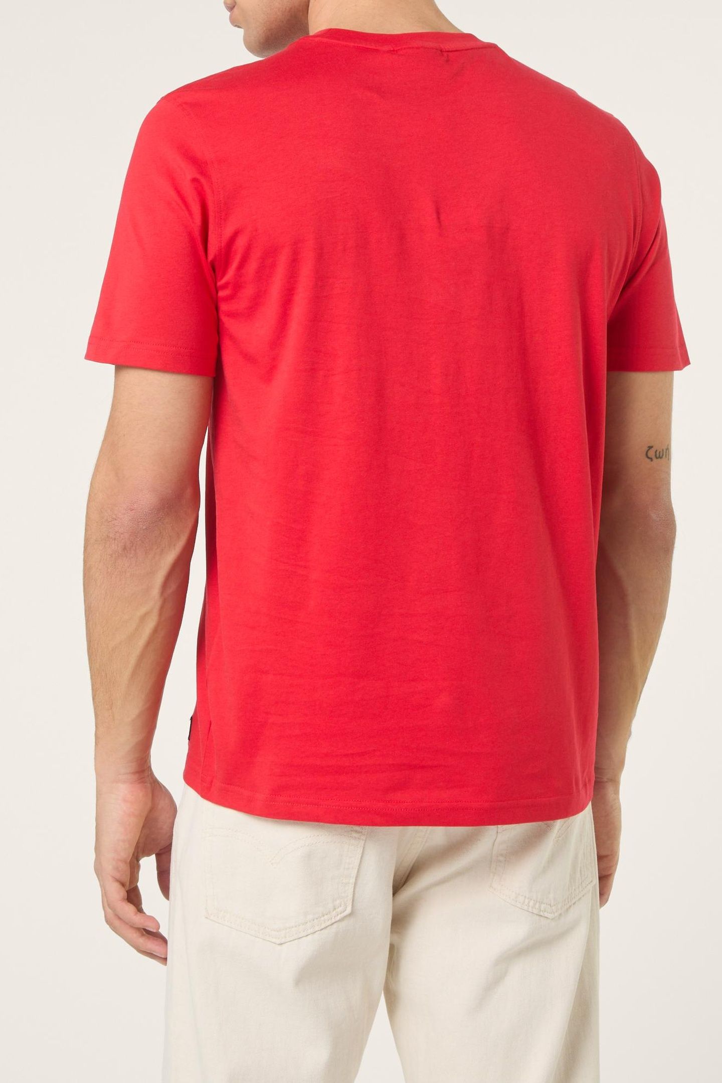 DIECIMO REGULAR HERITAGE TAPE T-SHIRT TRUE RED 3