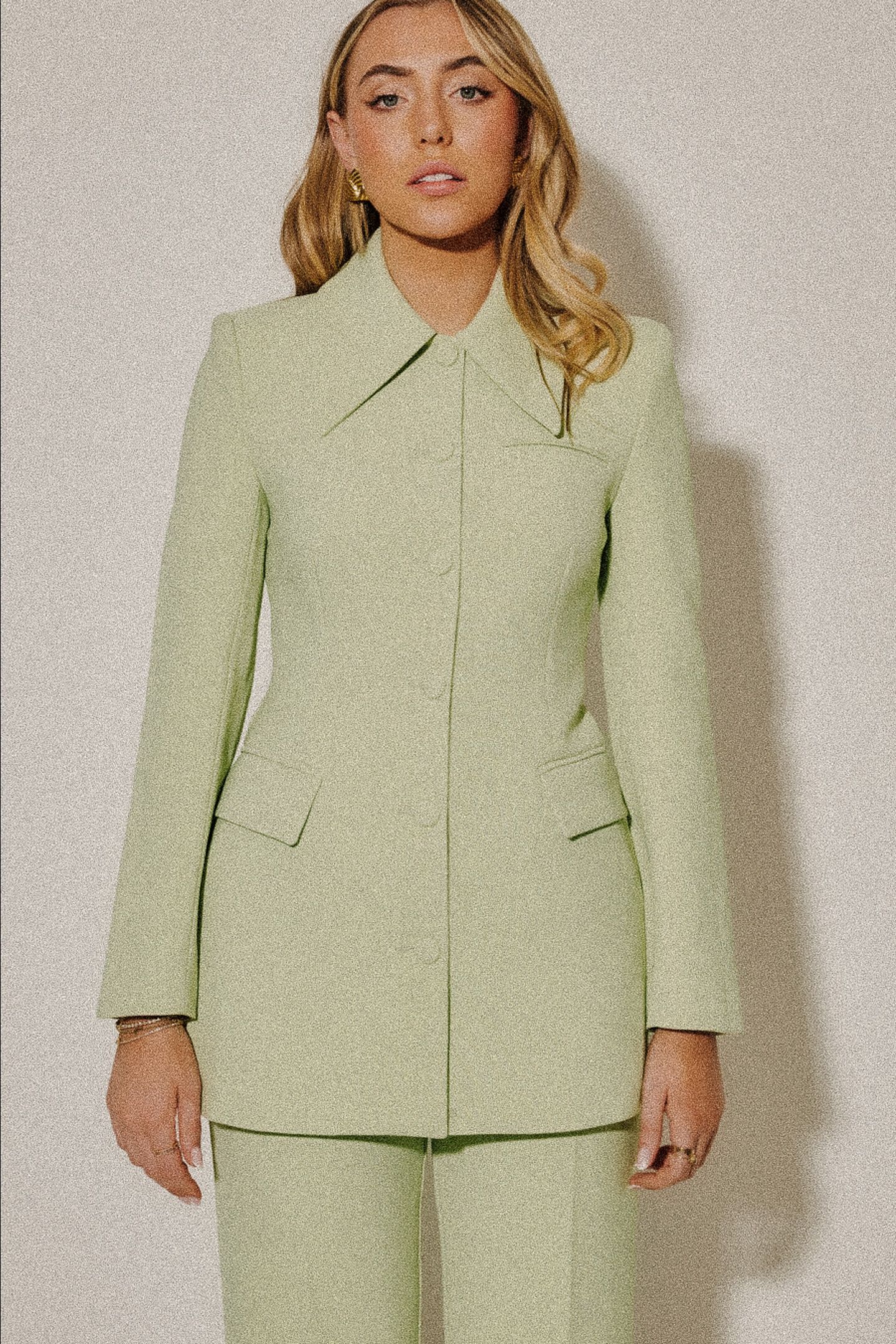 STRUCTURED JACKET PISTACHIO 3