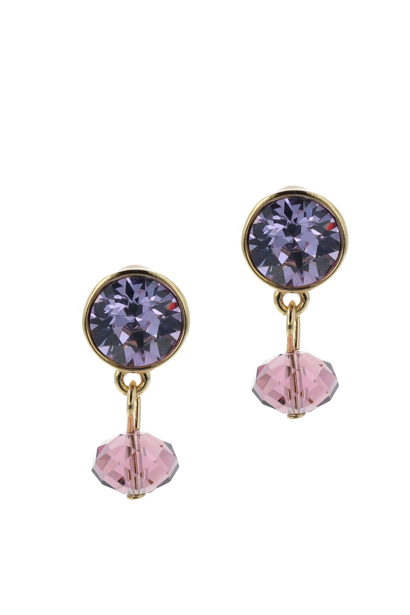 CLASSIC PURPLE EARPINS 1