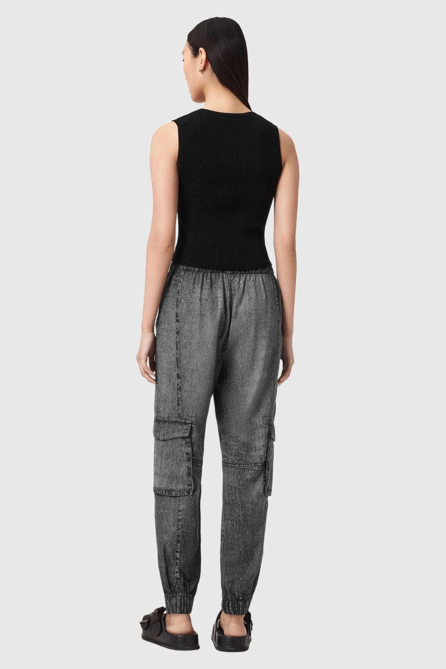 SELMA TROUSER ILLUSION BLACK 6