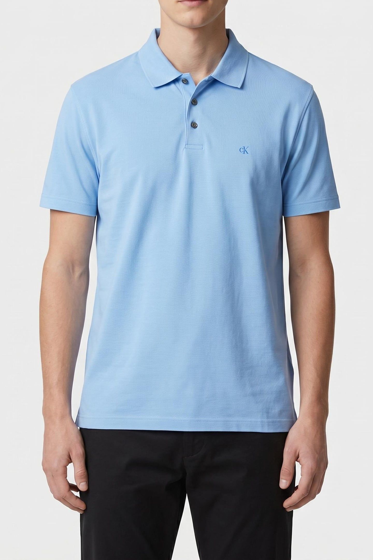 SS SUPIMA TEE TRACK BLUE 1