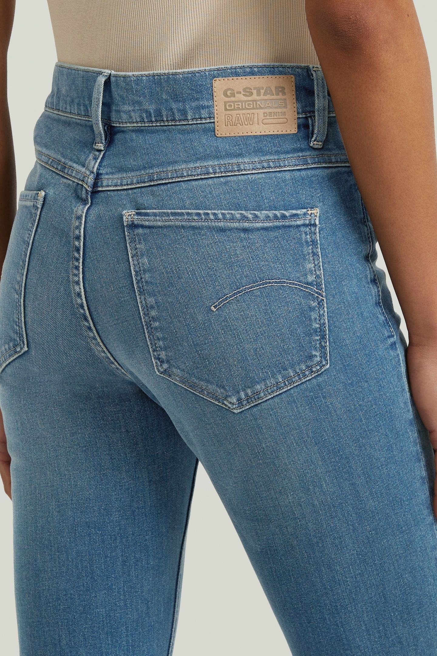 NOXER BOOTCUT JEANS MEDIUM BLUE 6