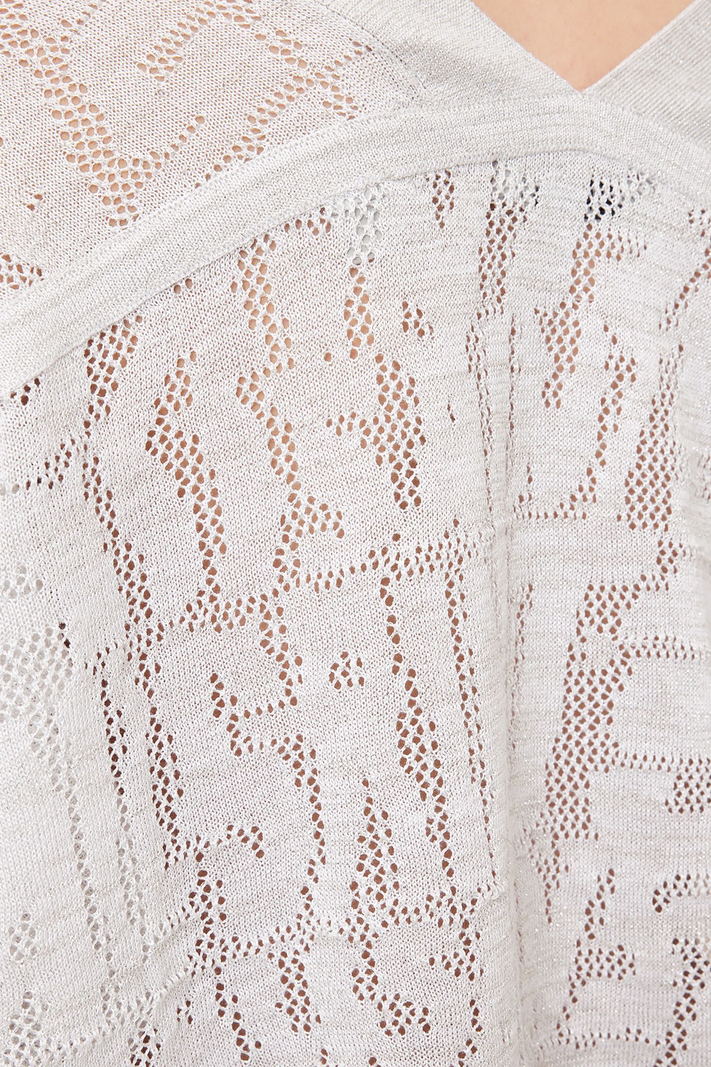 KAITO V NECK CHALK WHITE 6