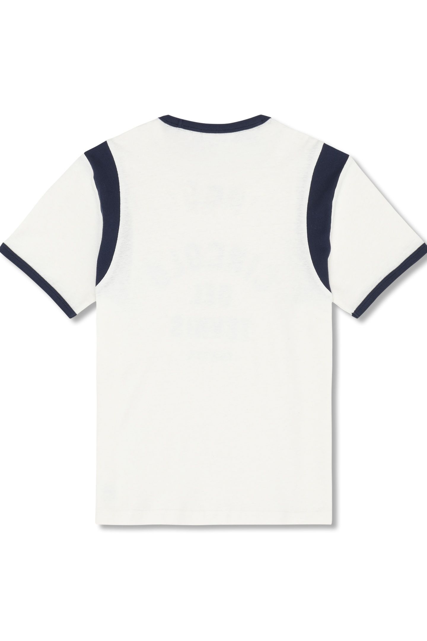MONTALTO RELAXED GRAPHIC RINGER T-SHIRT EGRET-BLACK IRIS 5