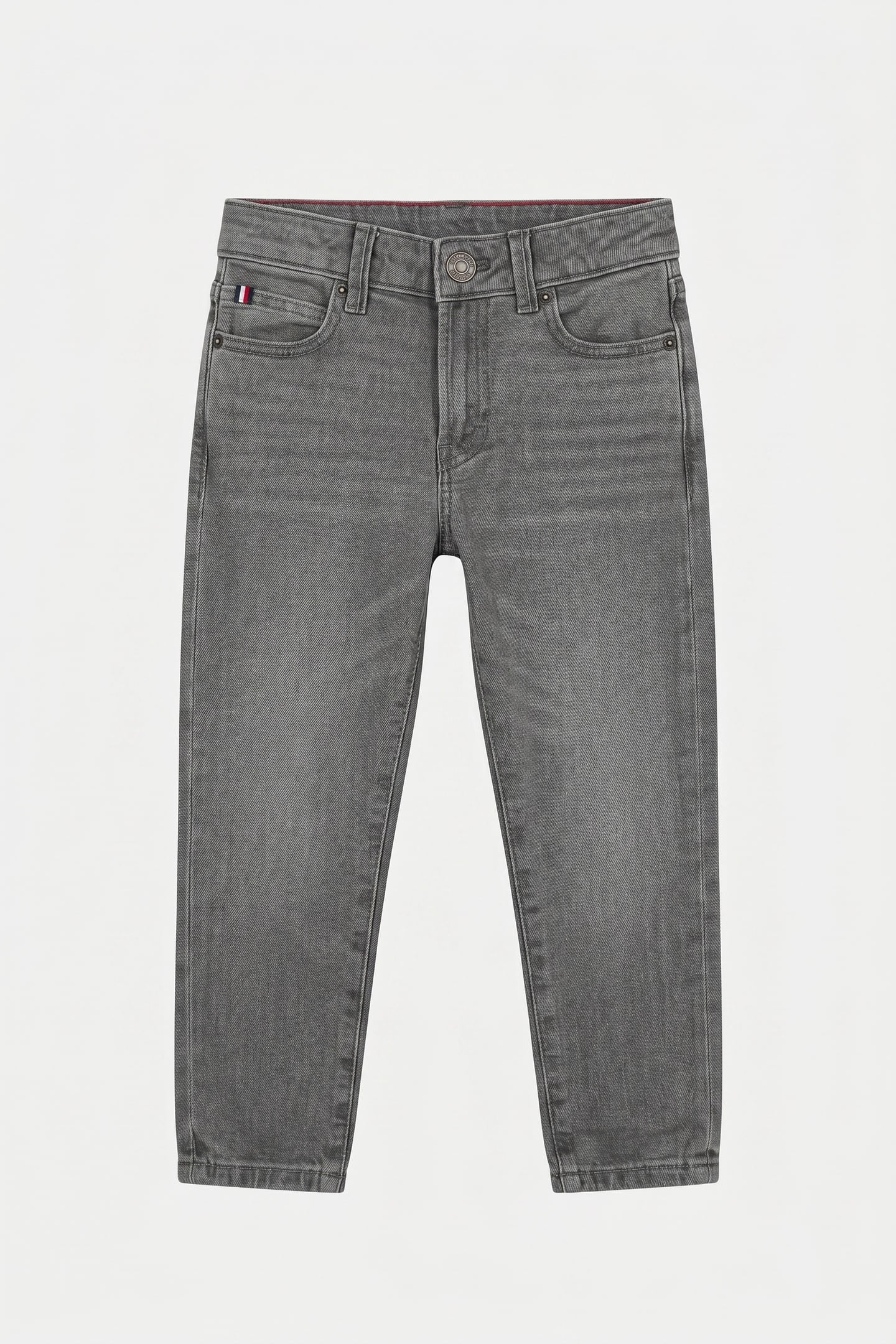 BOYS STRAIGHT GREY JEANS MID GREY 2