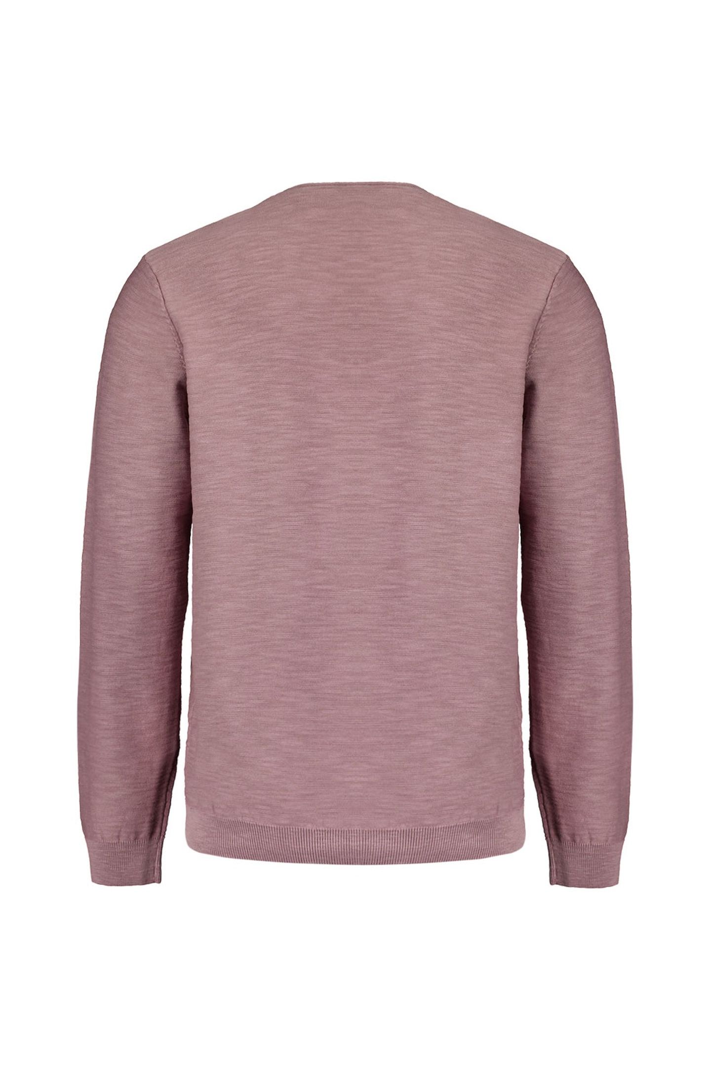 PULLOVER CREWNECK GARMENT DYED + STONE WASHED MAUVE 2