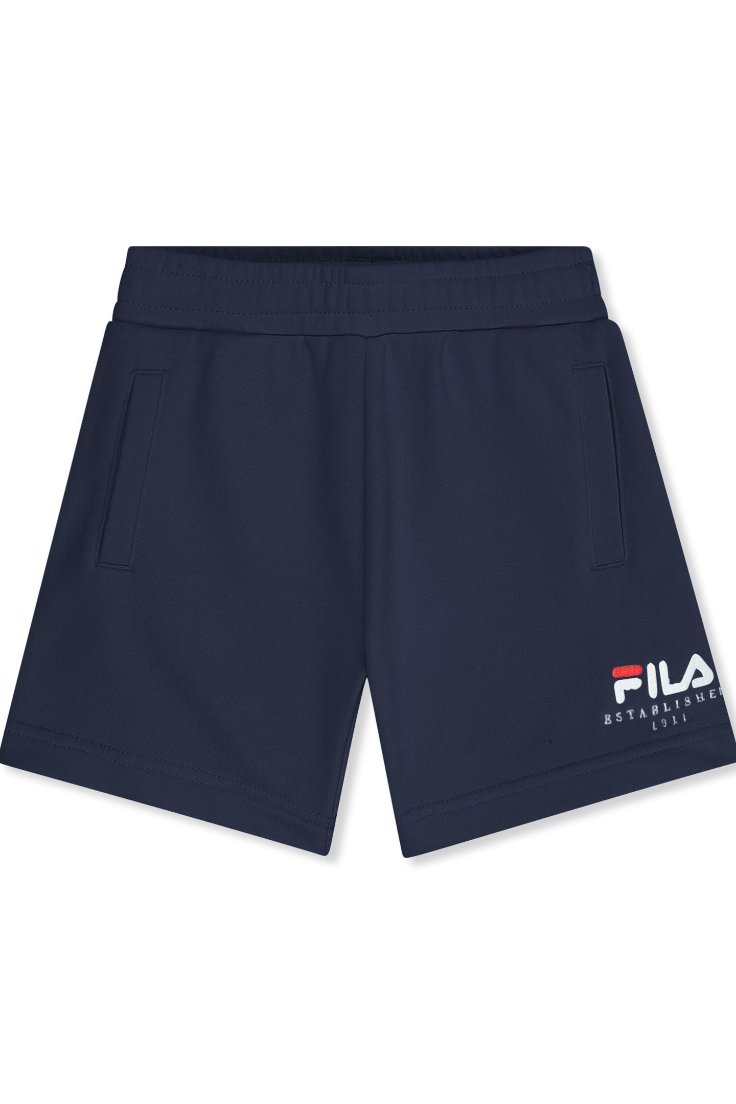 BENNA REGULAR LOGO SWEAT SHORTS BLACK IRIS 1