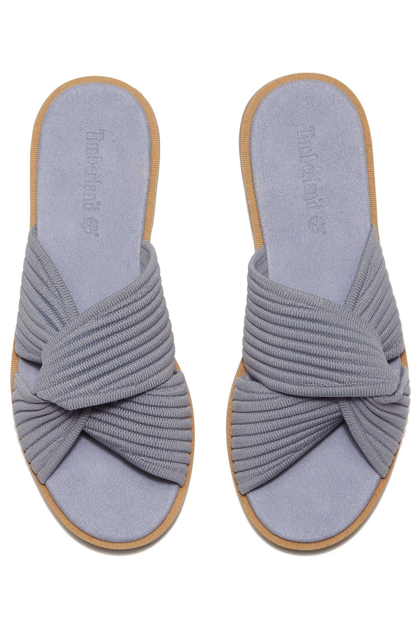 CALISTA BAY SLIDE SANDAL MEDIUM PURPLE KNIT 6