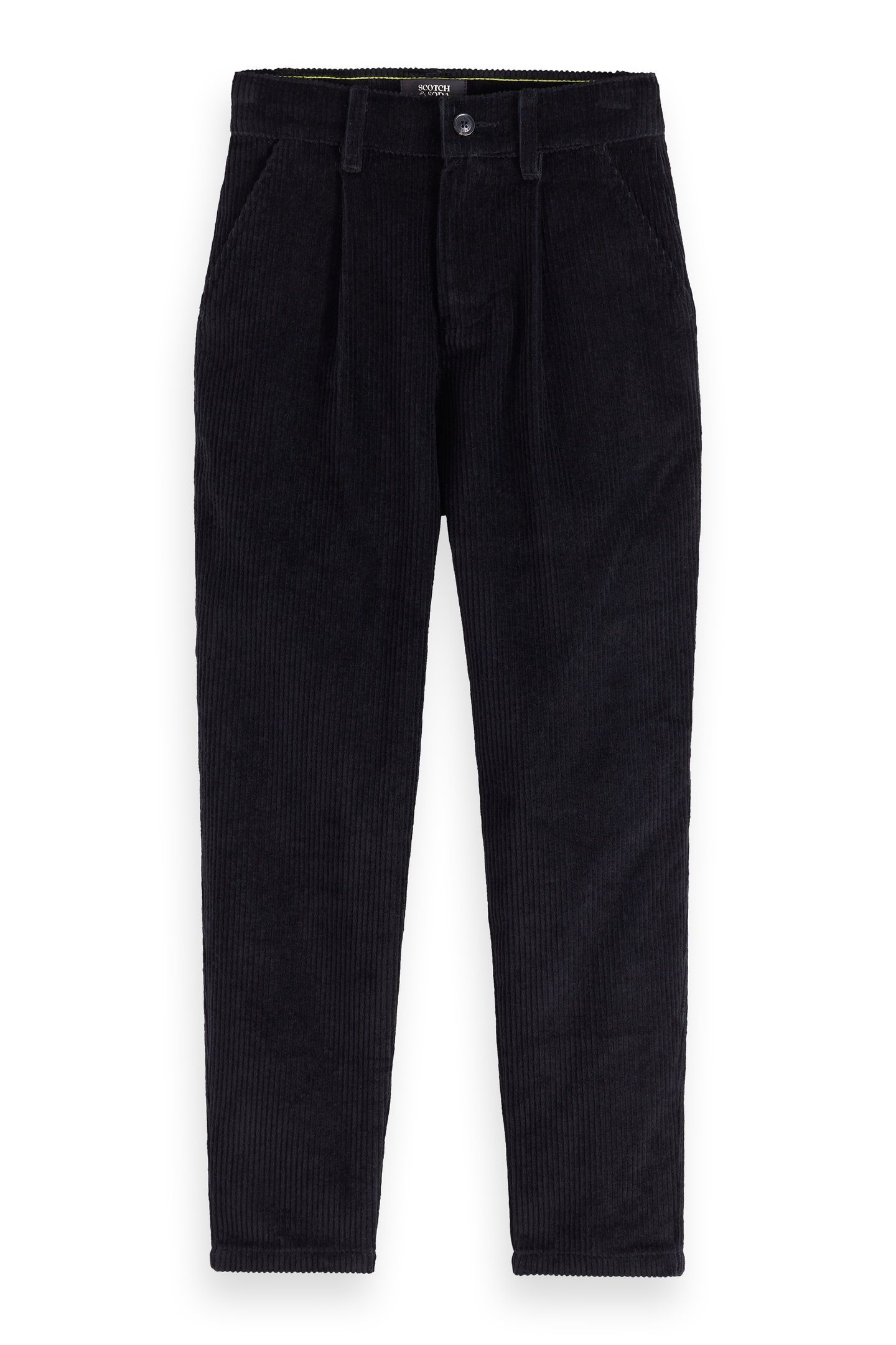 BOY LOOSE-TAPERED CORDUROY PANTS ANTHRACITE 7