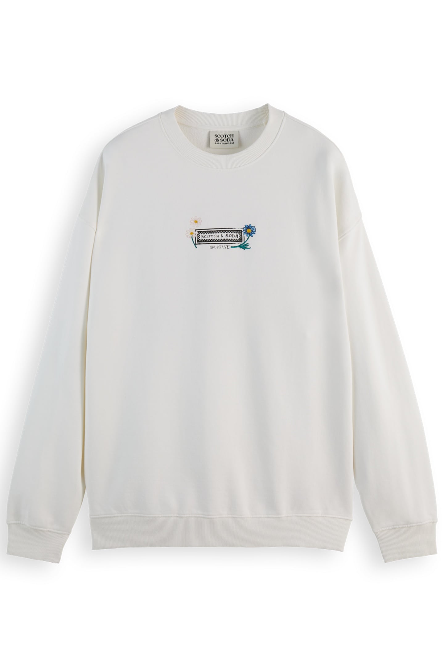RELAXED FIT ARTWORK SWEATSHIRT SWAN 1