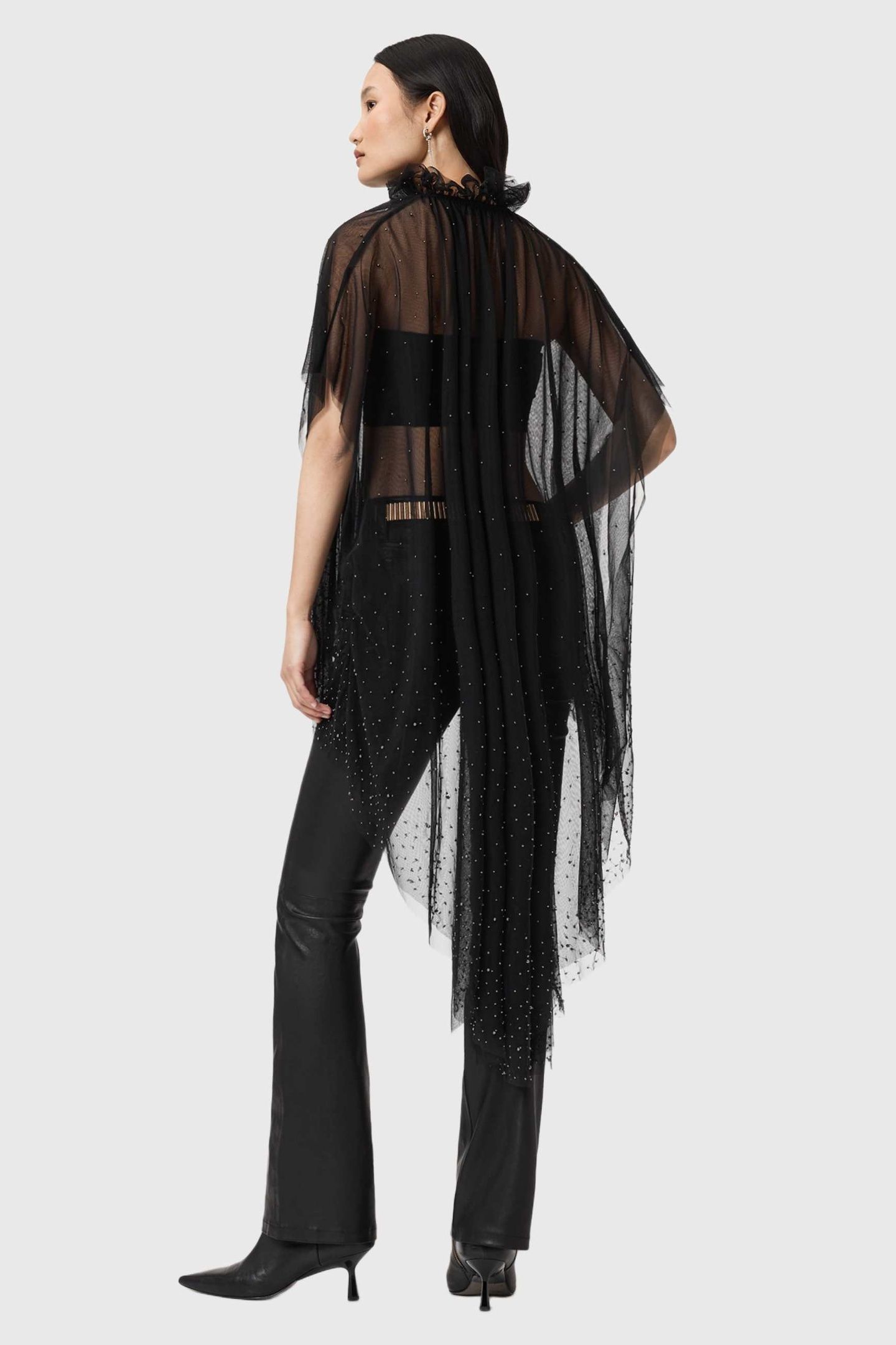 HALDAN LTHR TROUSER BLACK 3