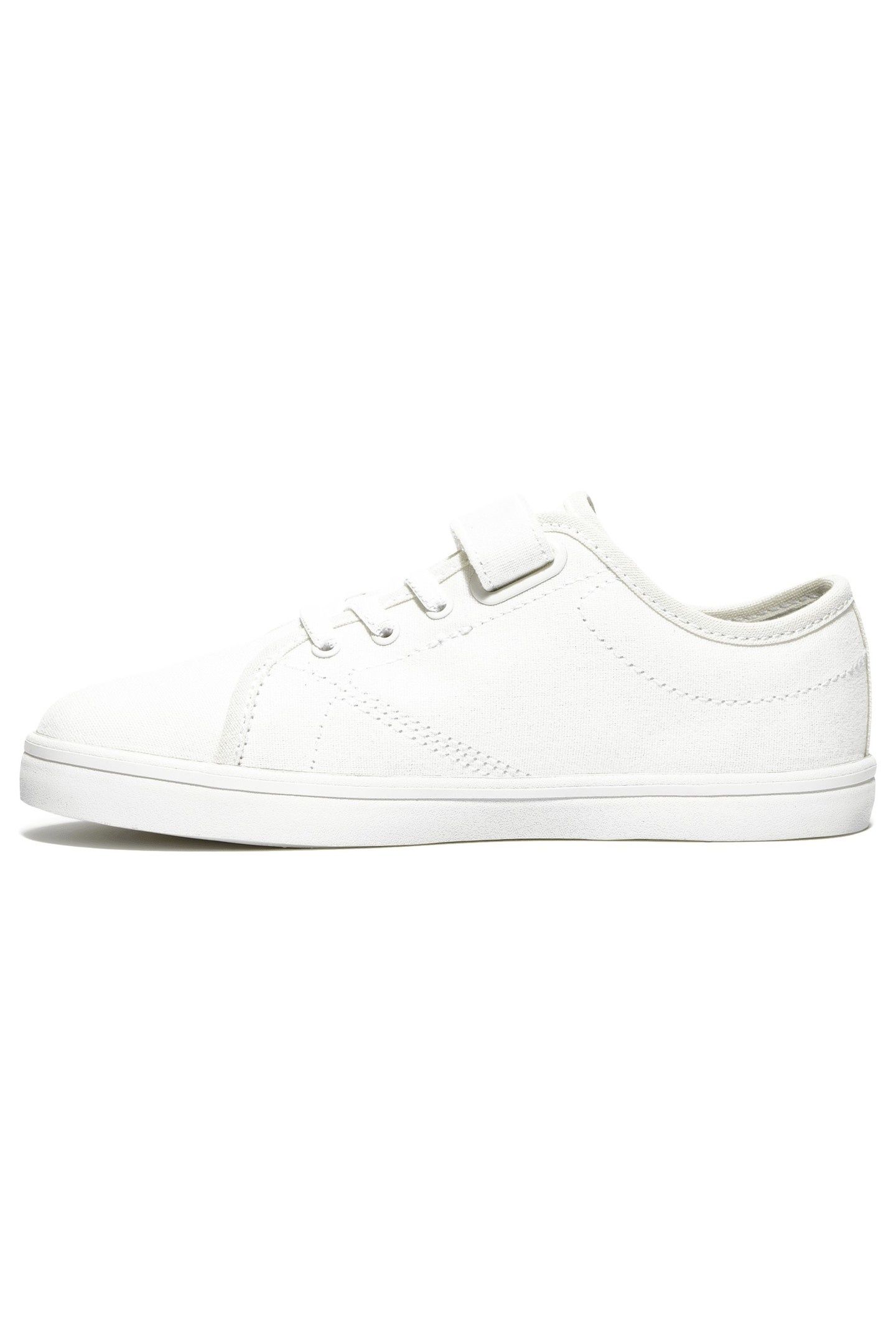 SKAPE PARK LOW HOOK & LOOP SNEAKER WHITEOUT CANVAS 9
