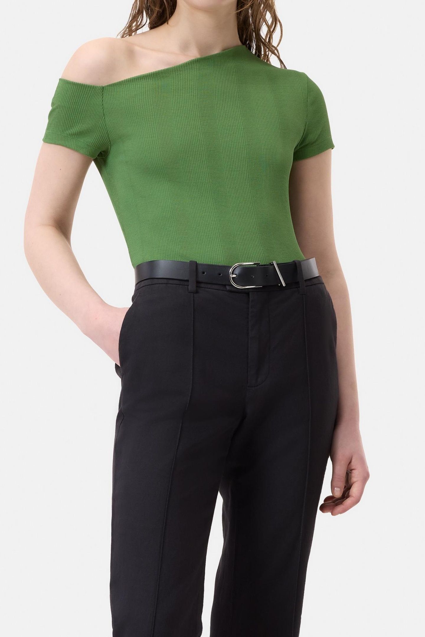 ASYMMERIC TOP MATCHA GREEN 2