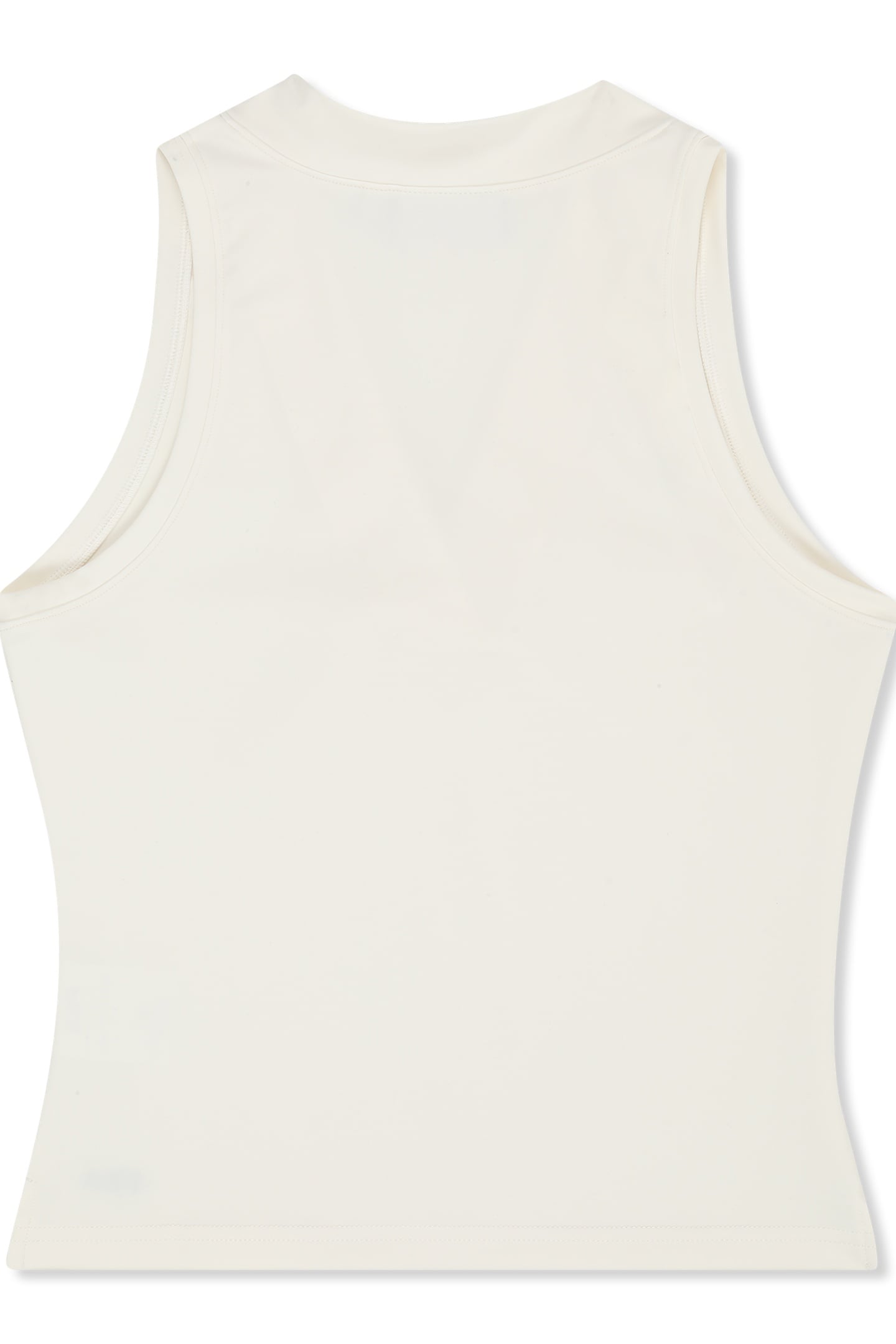 LUNATA GRAPHIC SLEEVELESS V-NECK TOP EGRET 6