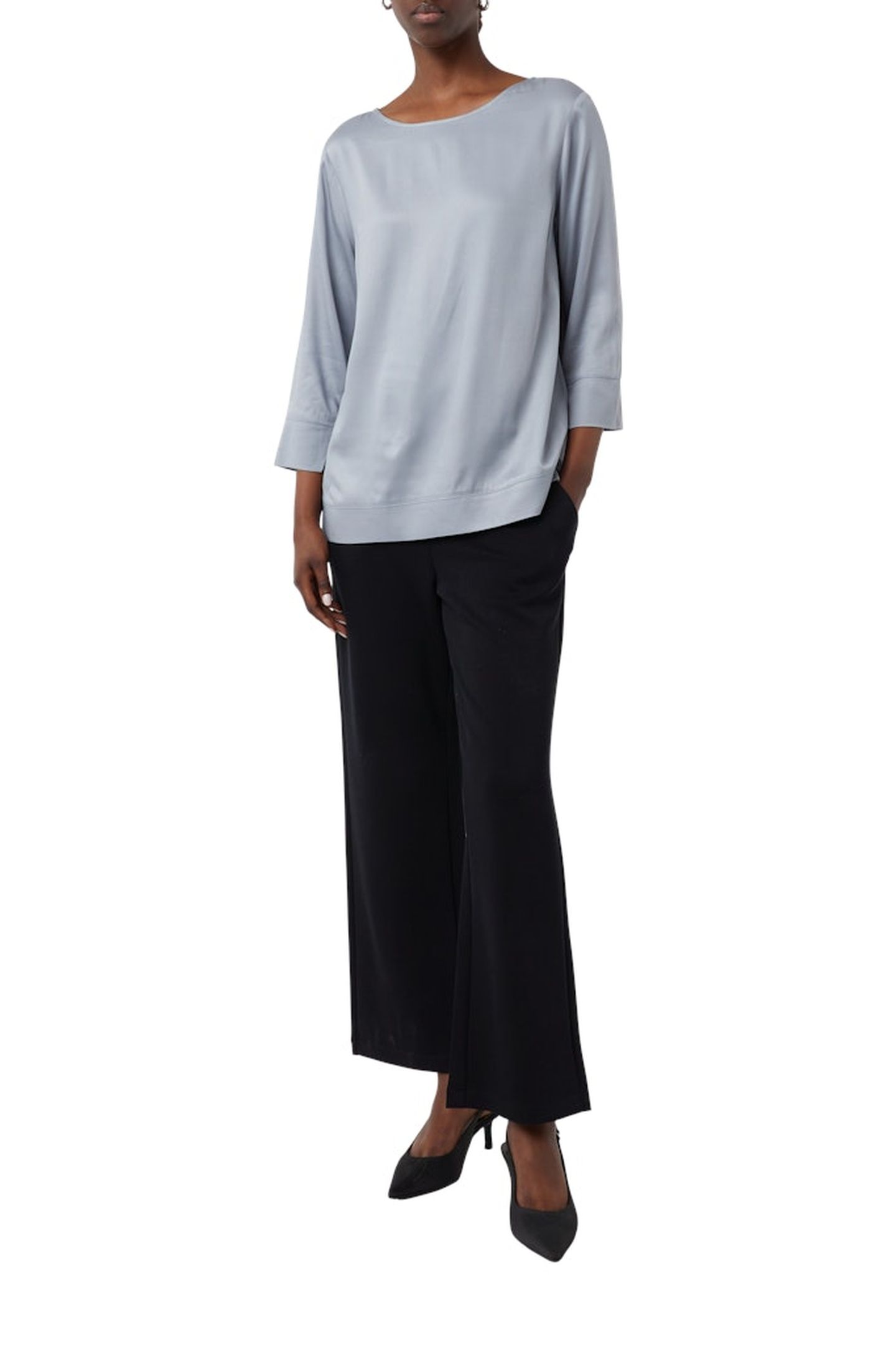 BLOUSES GREY/BLACK 2