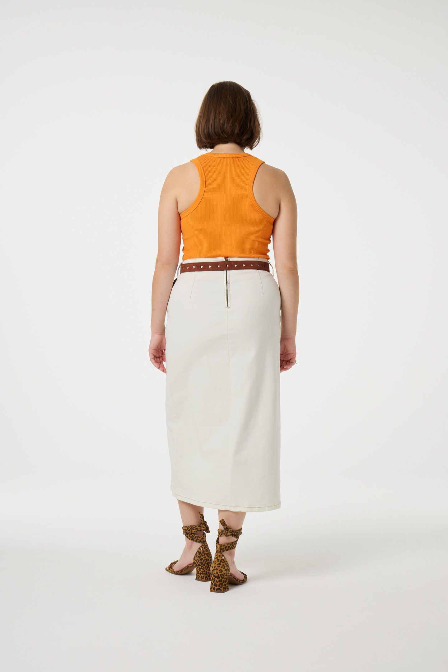 TANJA JERSEY TANK JUS D 'ORANGE 3