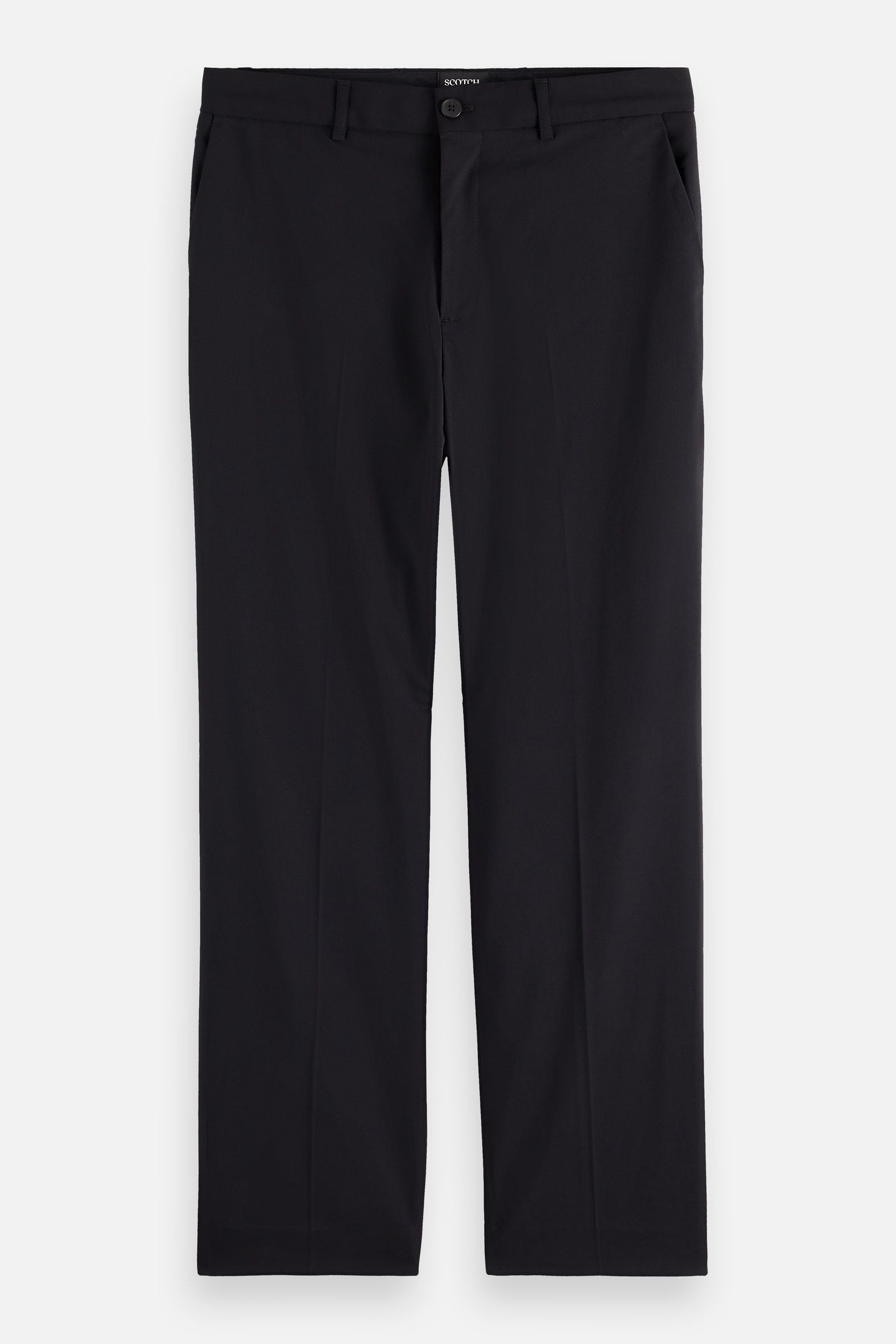 CORE RELAXED STRAIGHT FIT COOL-WOOL BLEND CHINO BLACK 4