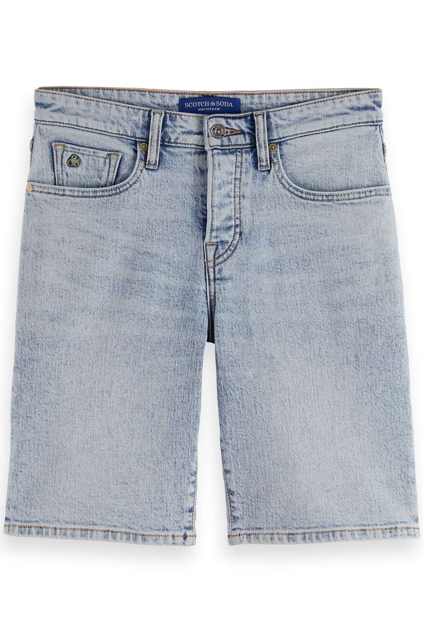 RALSTON SLIM FIT DENIM SHORT — SPRING LIGHTS SPRING LIGHTS 4